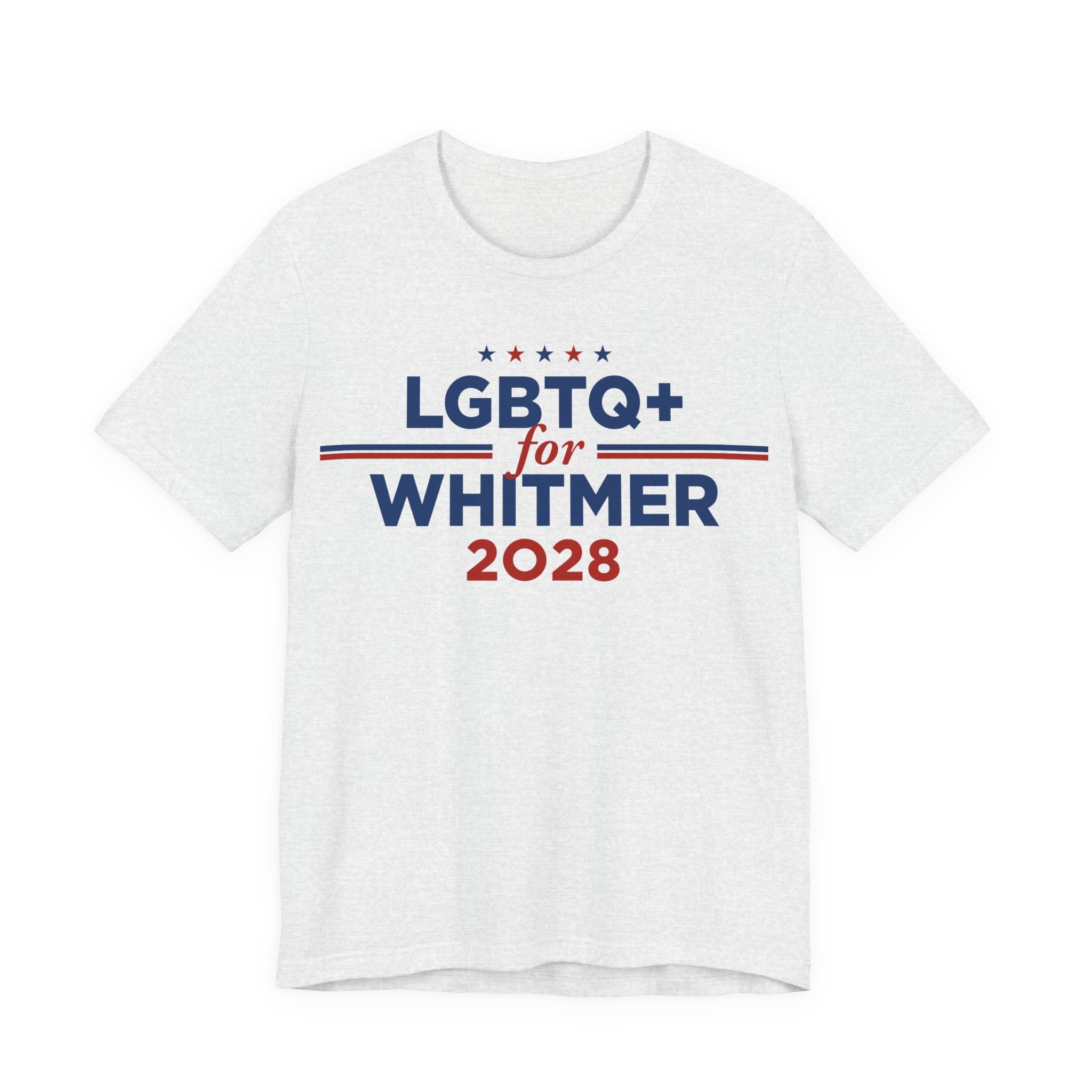 LGBTQ+ for Gretchen Whitmer for President Campaign T-Shirt 2028
