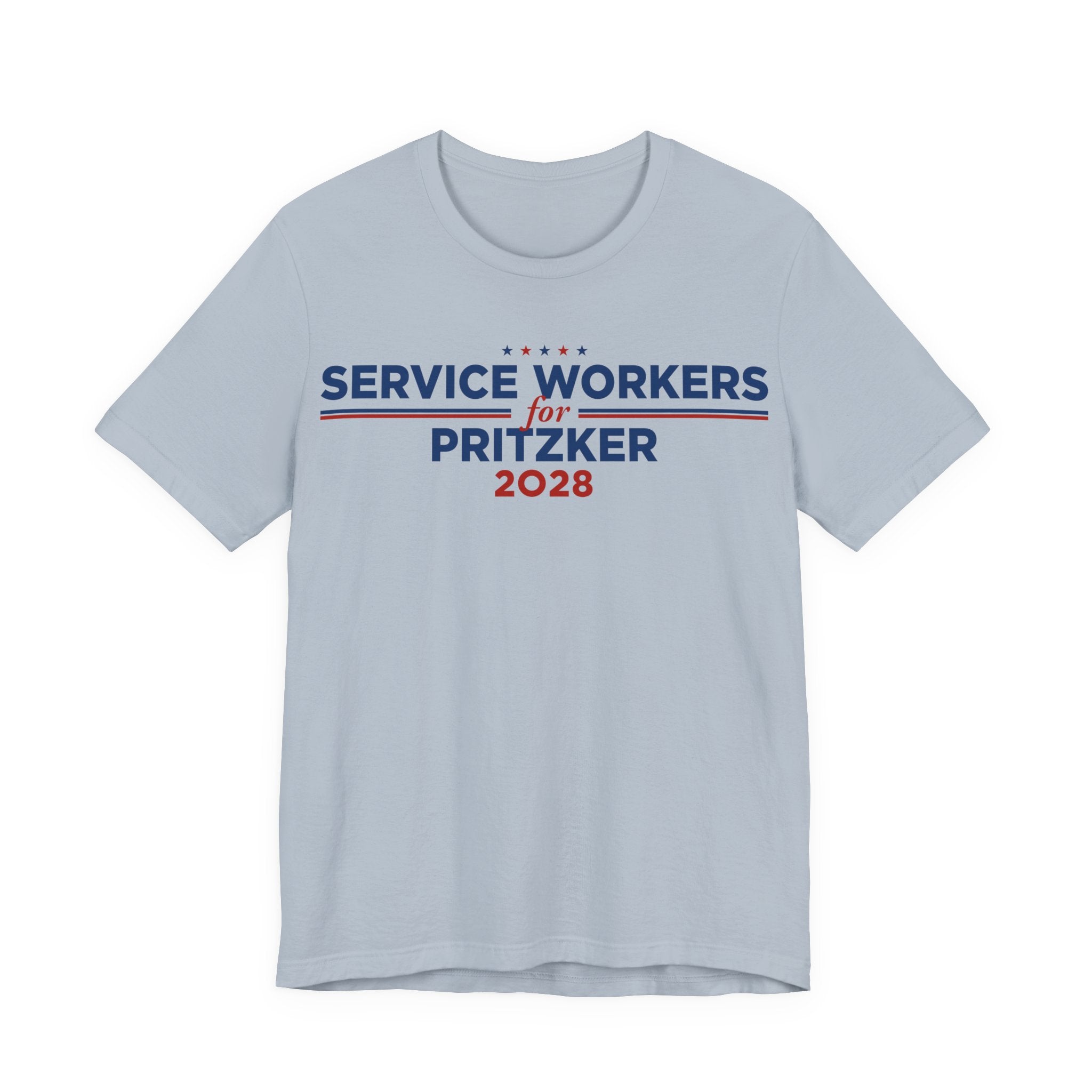 Service Workers for J.B. Pritzker for President Campaign T-Shirt 2028
