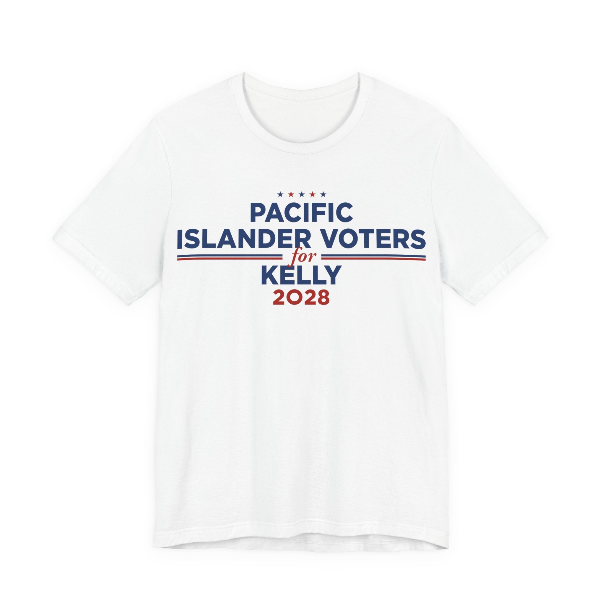 Pacific Islander Voters for Mark Kelly for President Campaign T-Shirt 2028