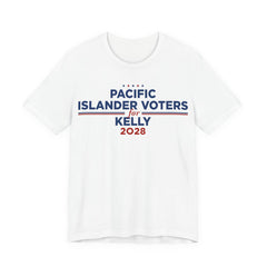Pacific Islander Voters for Mark Kelly for President Campaign T-Shirt 2028