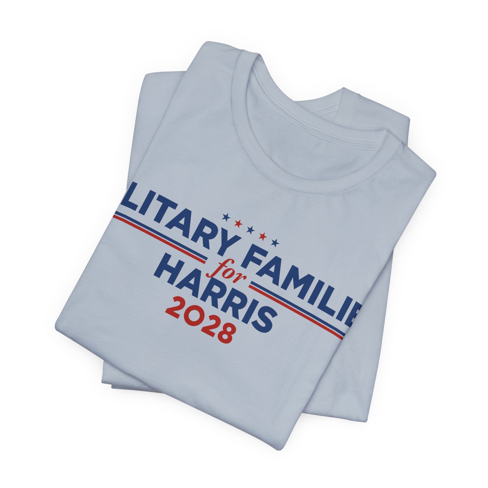 Military Families for Kamala Harris for President Campaign T-Shirt 2028