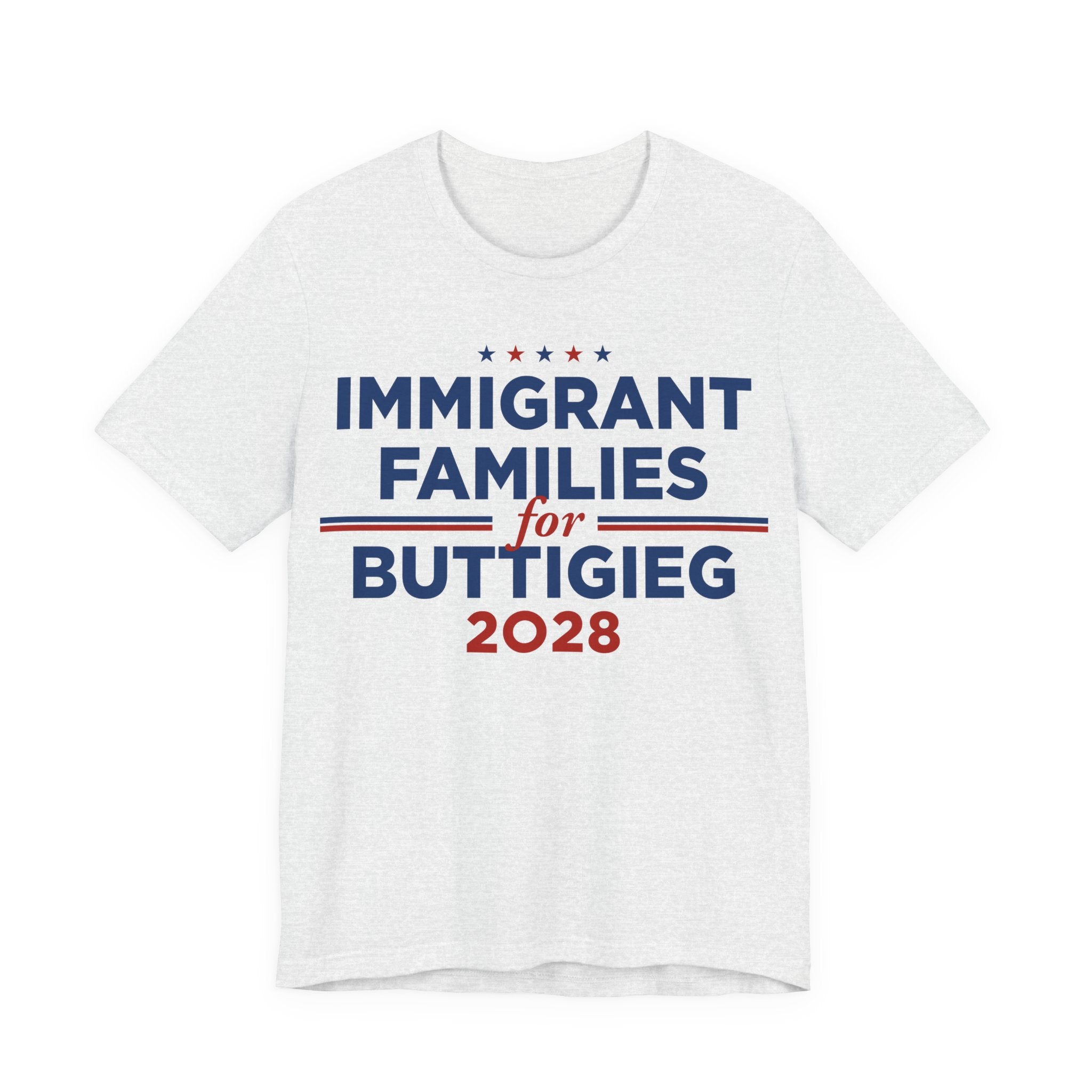 Immigrant Families for Pete Buttigieg for President Campaign T-Shirt 2028
