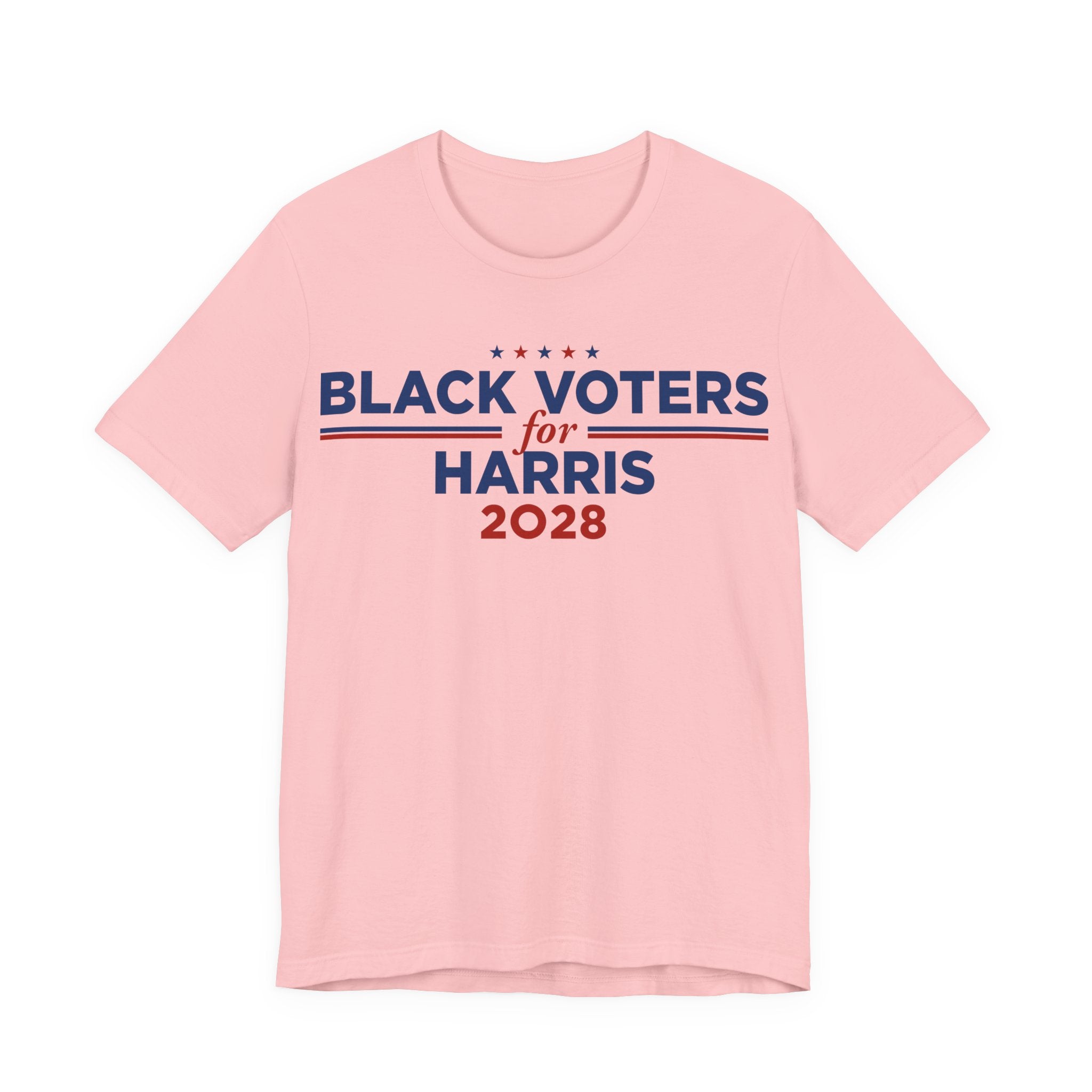 Black Voters for Kamala Harris Campaign T-Shirt for President 2028