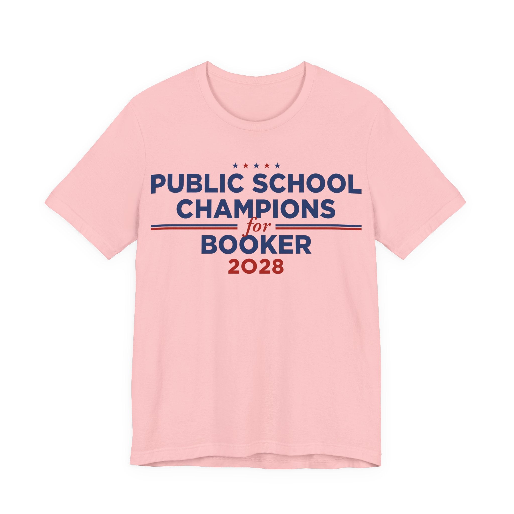 Public School Champions for Cory Booker for President Campaign T-Shirt 2028