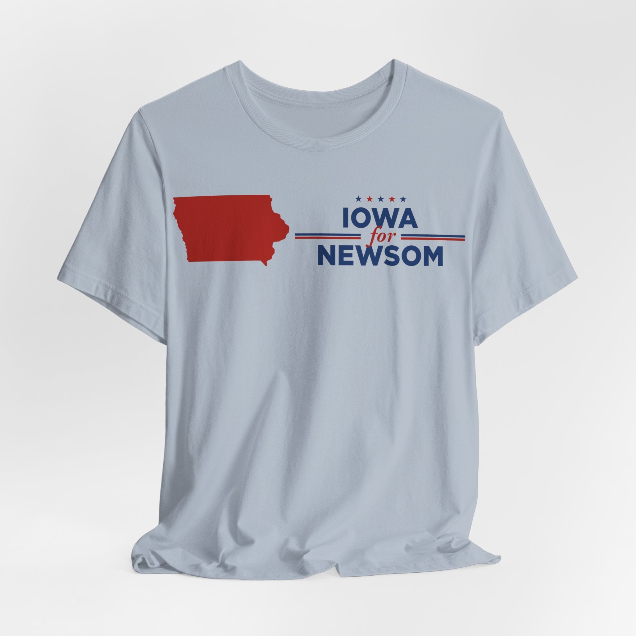 Iowa for Gavin Newsom for President Campaign T-Shirt 2028