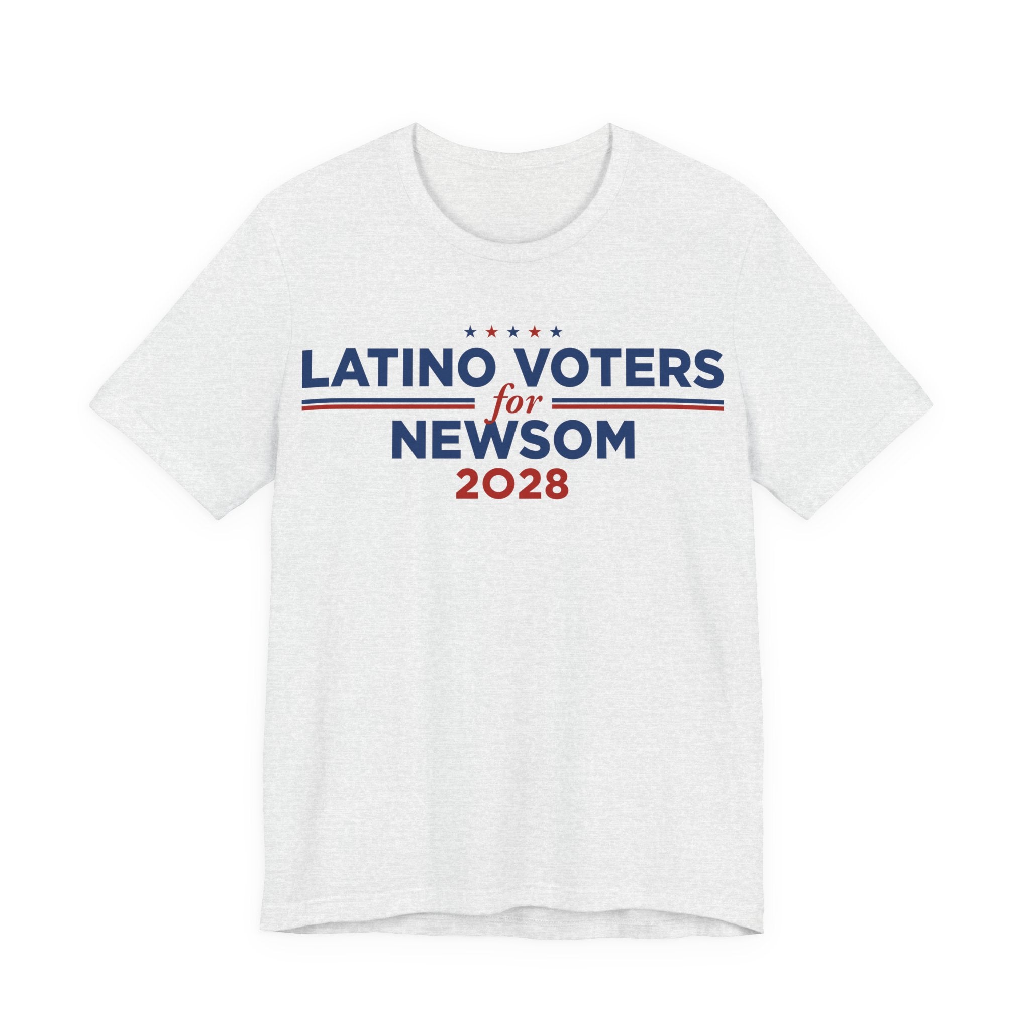 Latino Voters for Gavin Newsom for President Campaign T-Shirt 2028