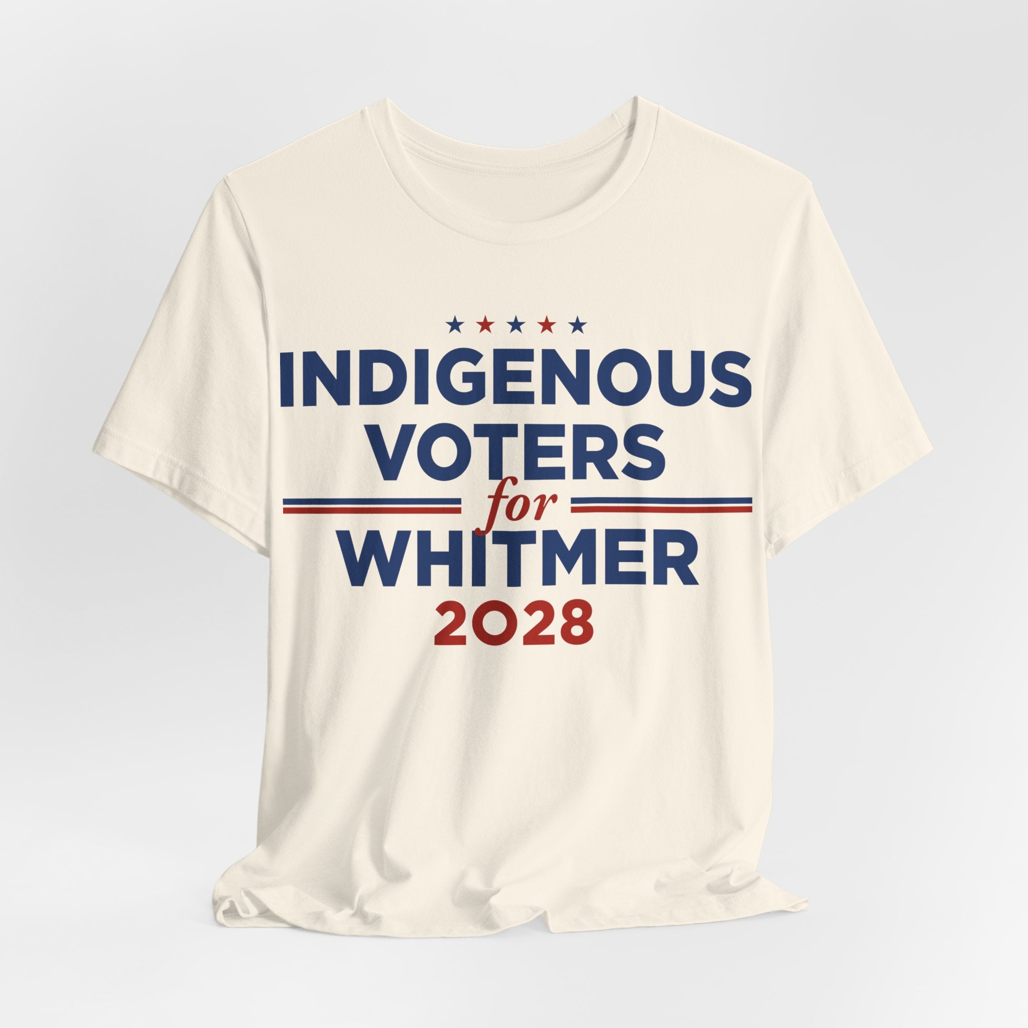 Indigenous Voters / Native Americans for Gretchen Whitmer for President Campaign T-Shirt 2028