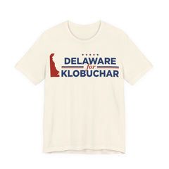 Delaware for Amy Klobuchar for President Campaign T-Shirt 2028