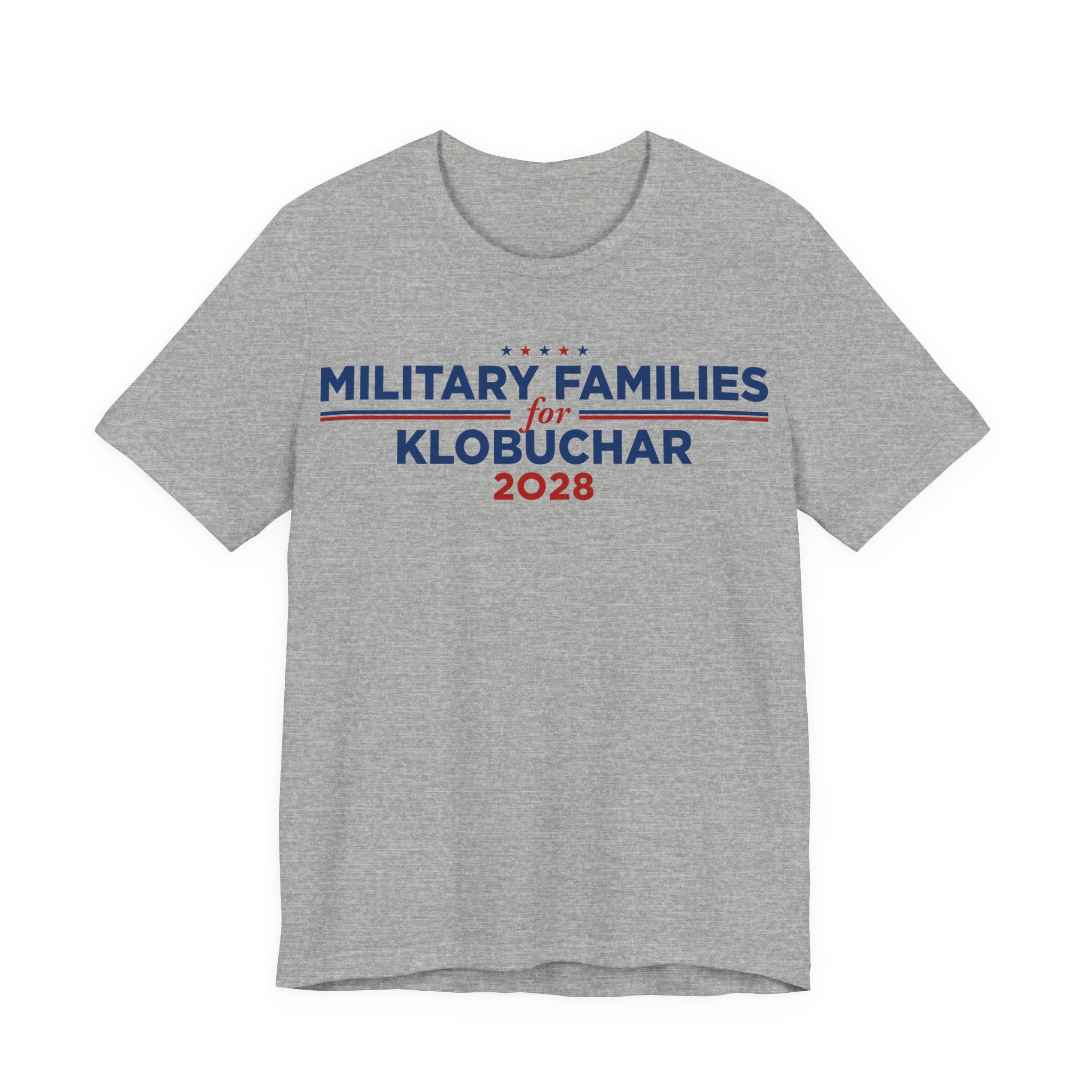 Military Families for Amy Klobuchar for President Campaign T-Shirt 2028