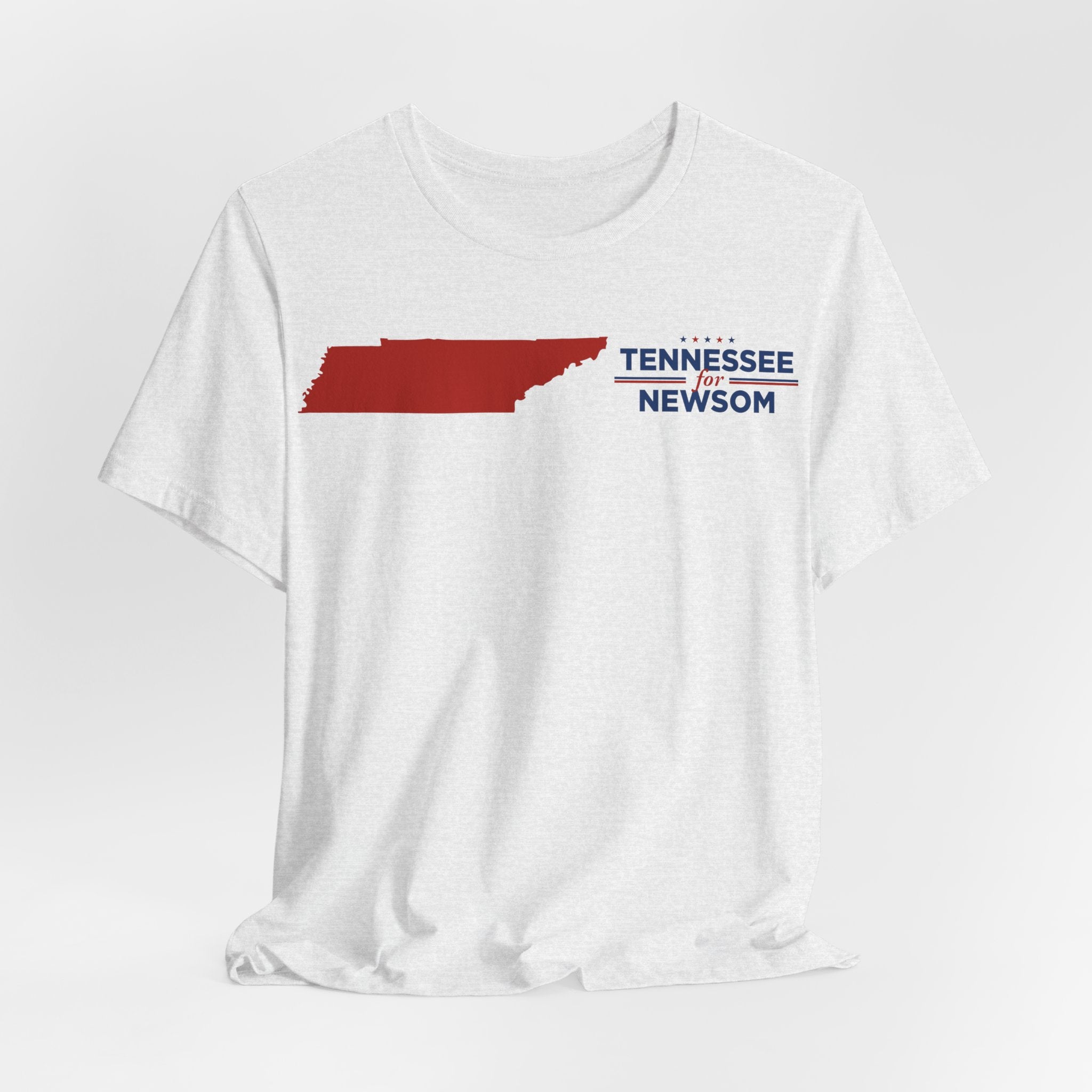 Tennessee for Gavin Newsom for President Campaign T-Shirt 2028