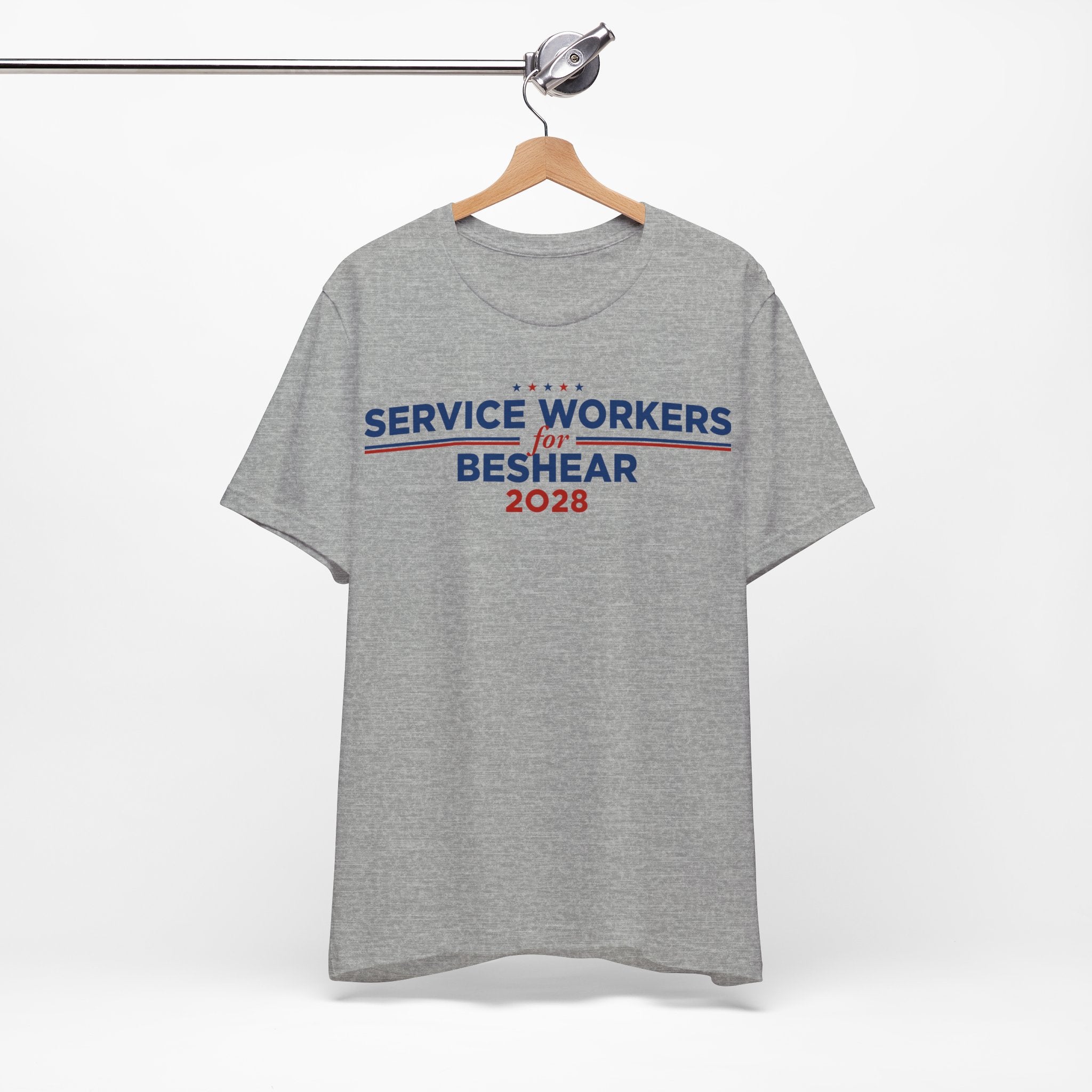 Service Workers for Andy Beshear for President Campaign T-Shirt 2028
