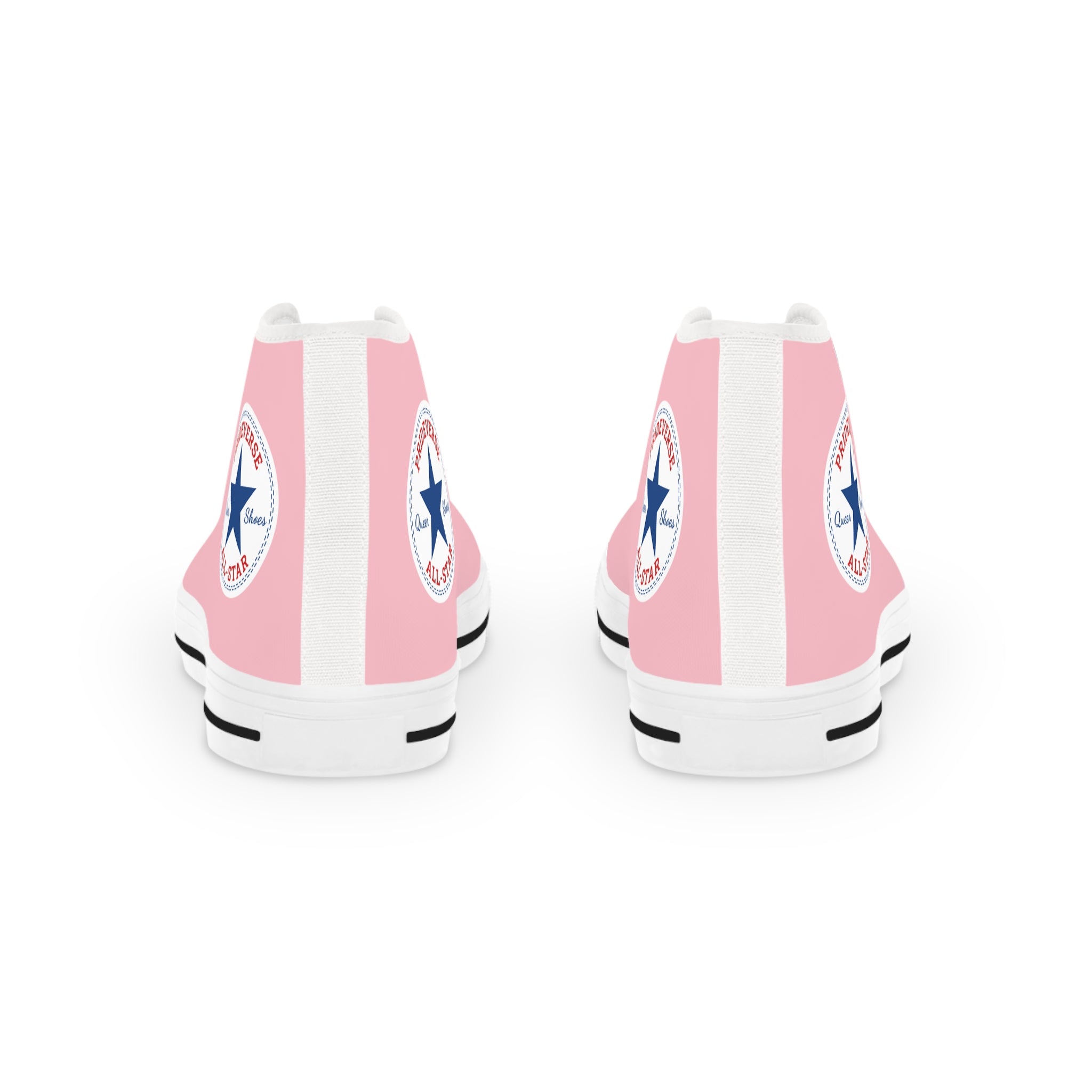 Pink Prideverse Men's High Top Sneakers