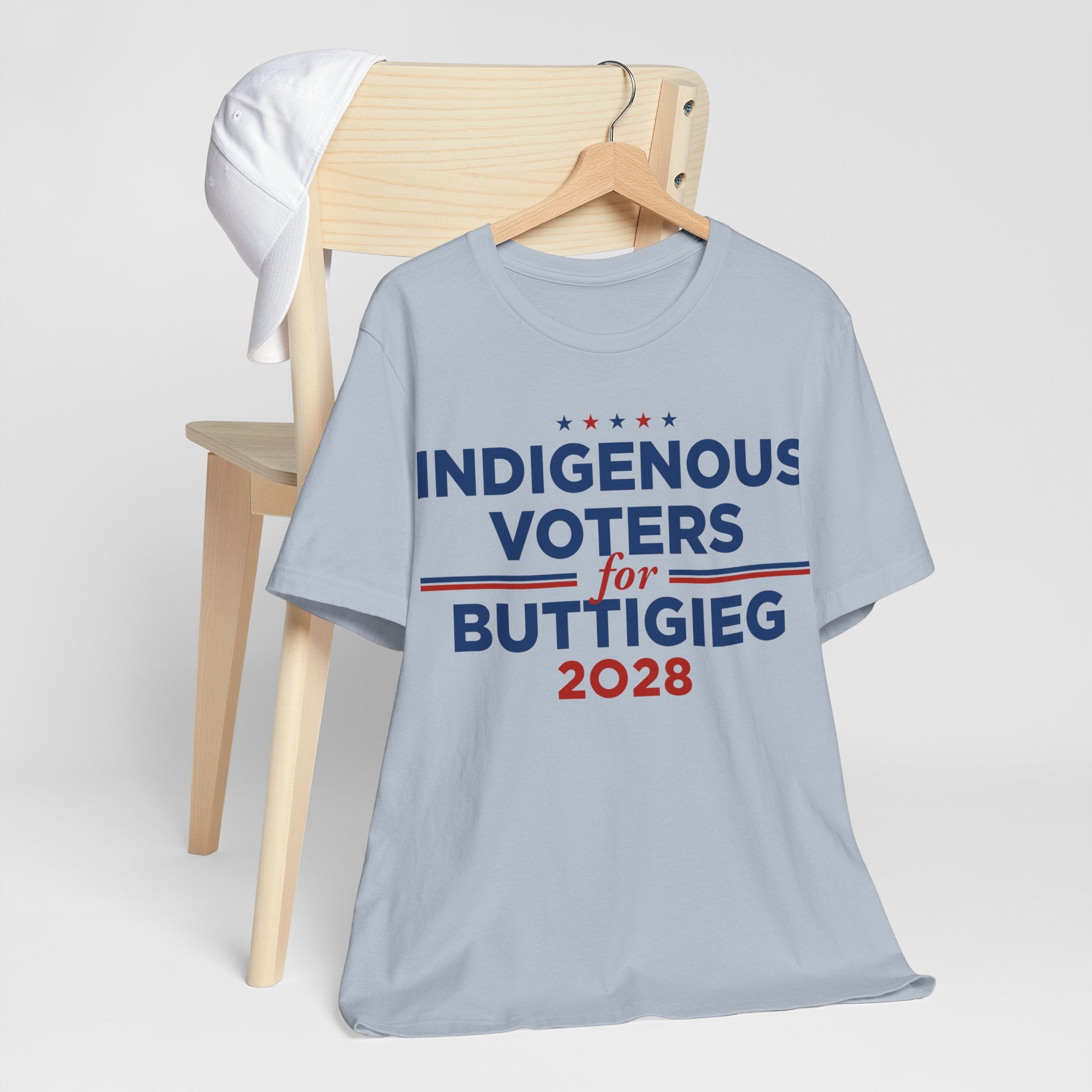 Indigenous Voters / Native Americans for Pete Buttigieg for President Campaign T-Shirt 2028