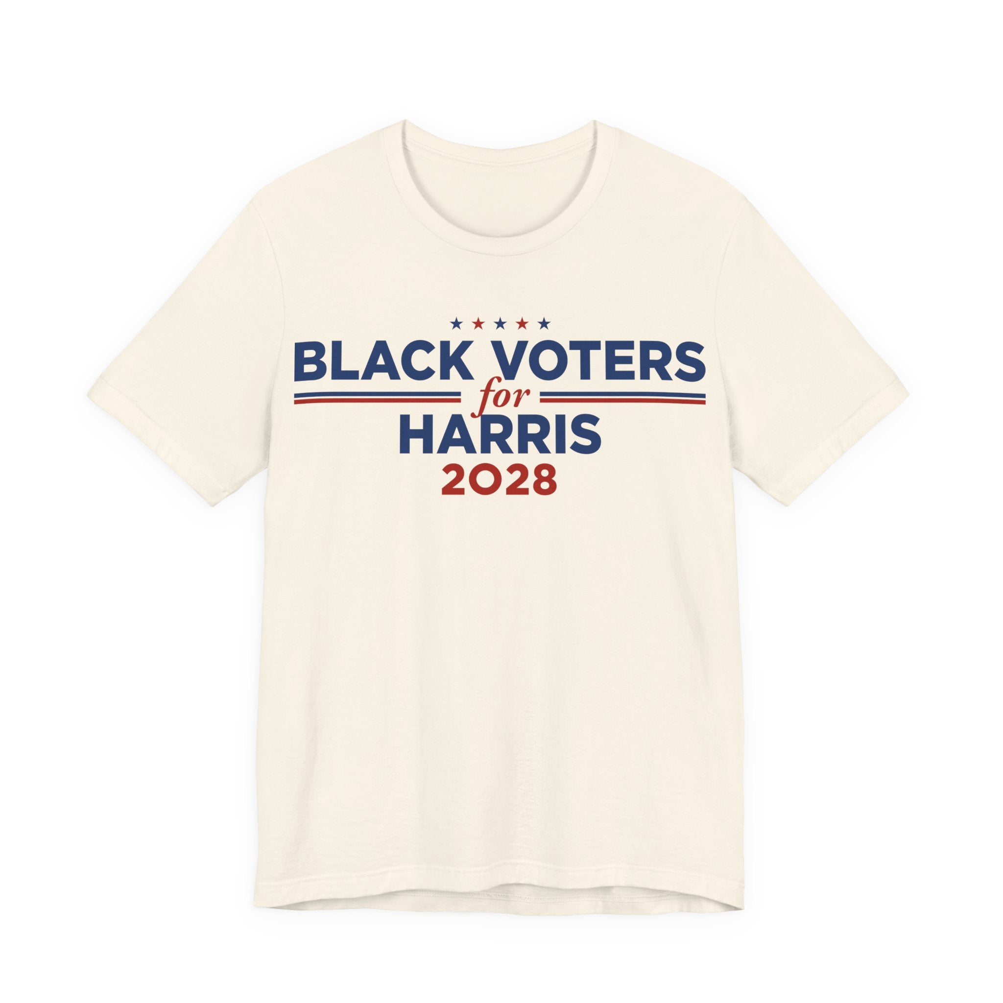 Black Voters for Kamala Harris Campaign T-Shirt for President 2028