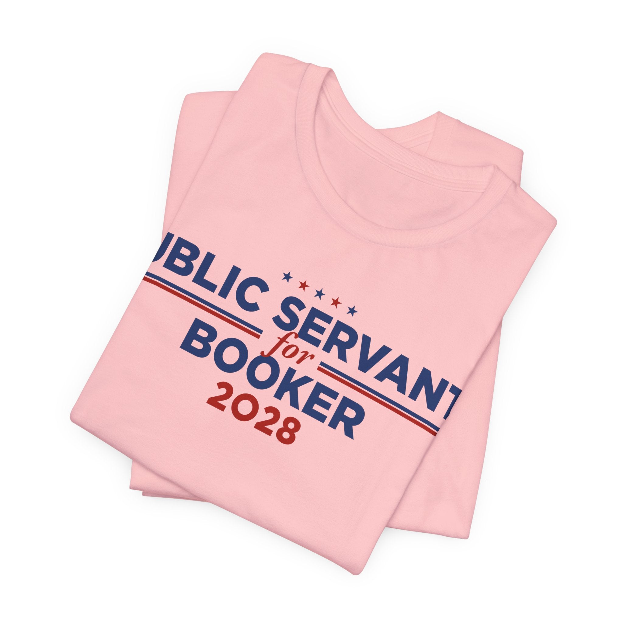 Public Servants for Cory Booker for President Campaign T-Shirt 2028