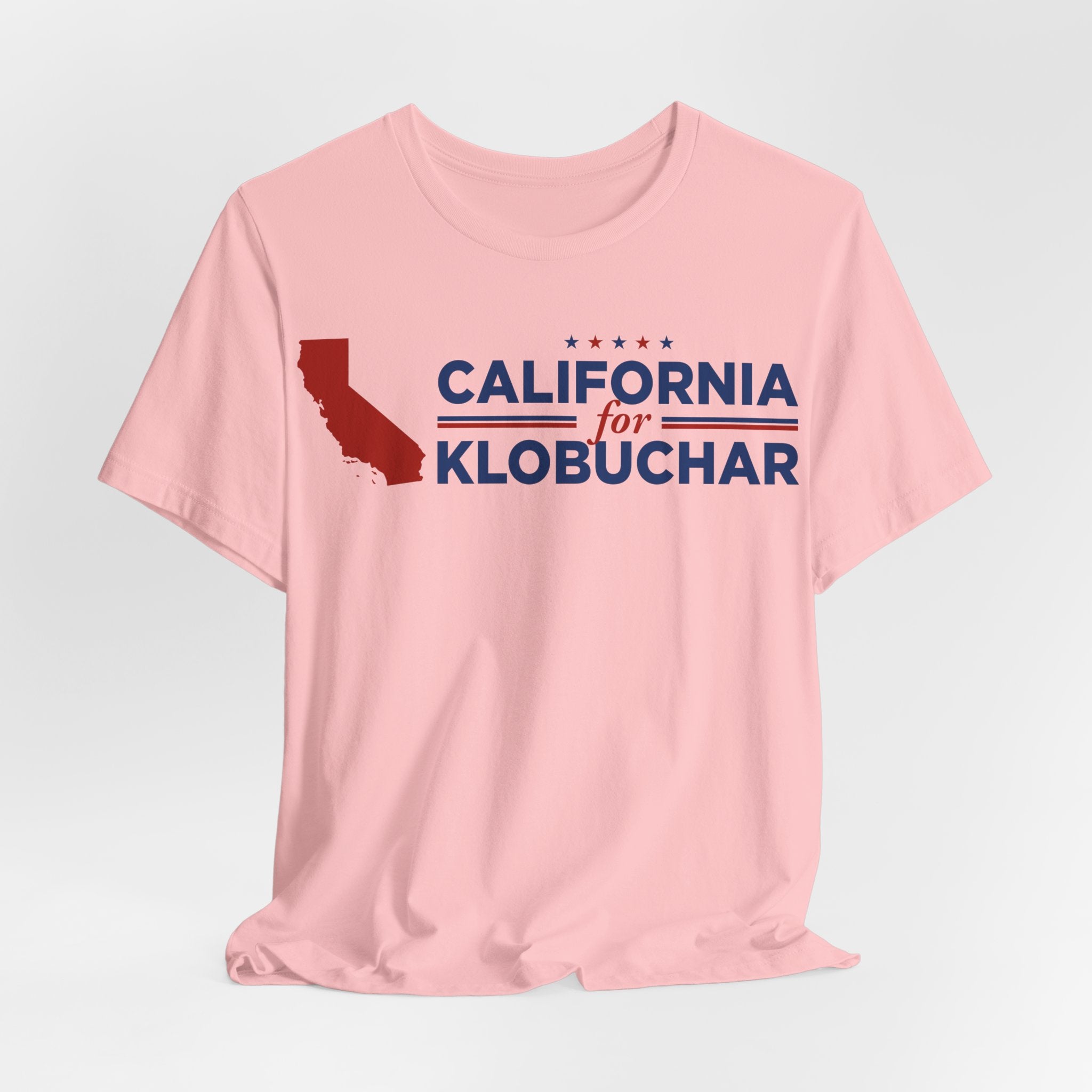 California for Amy Klobuchar for President Campaign T-Shirt 2028