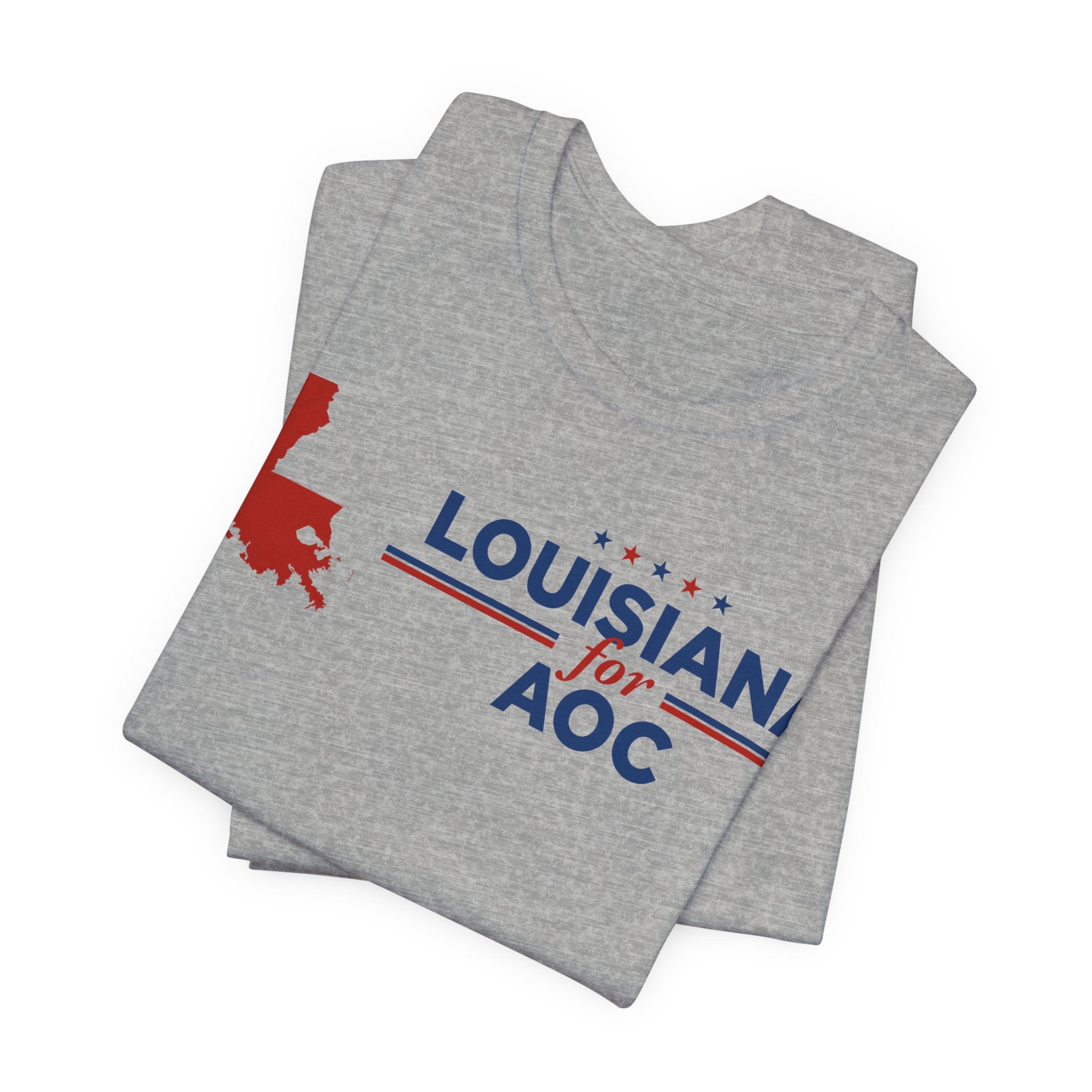 Louisiana for AOC for President Campaign T-Shirt 2028