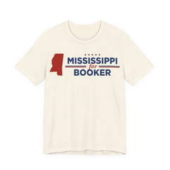 Mississippi for Cory Booker for President Campaign T-Shirt 2028