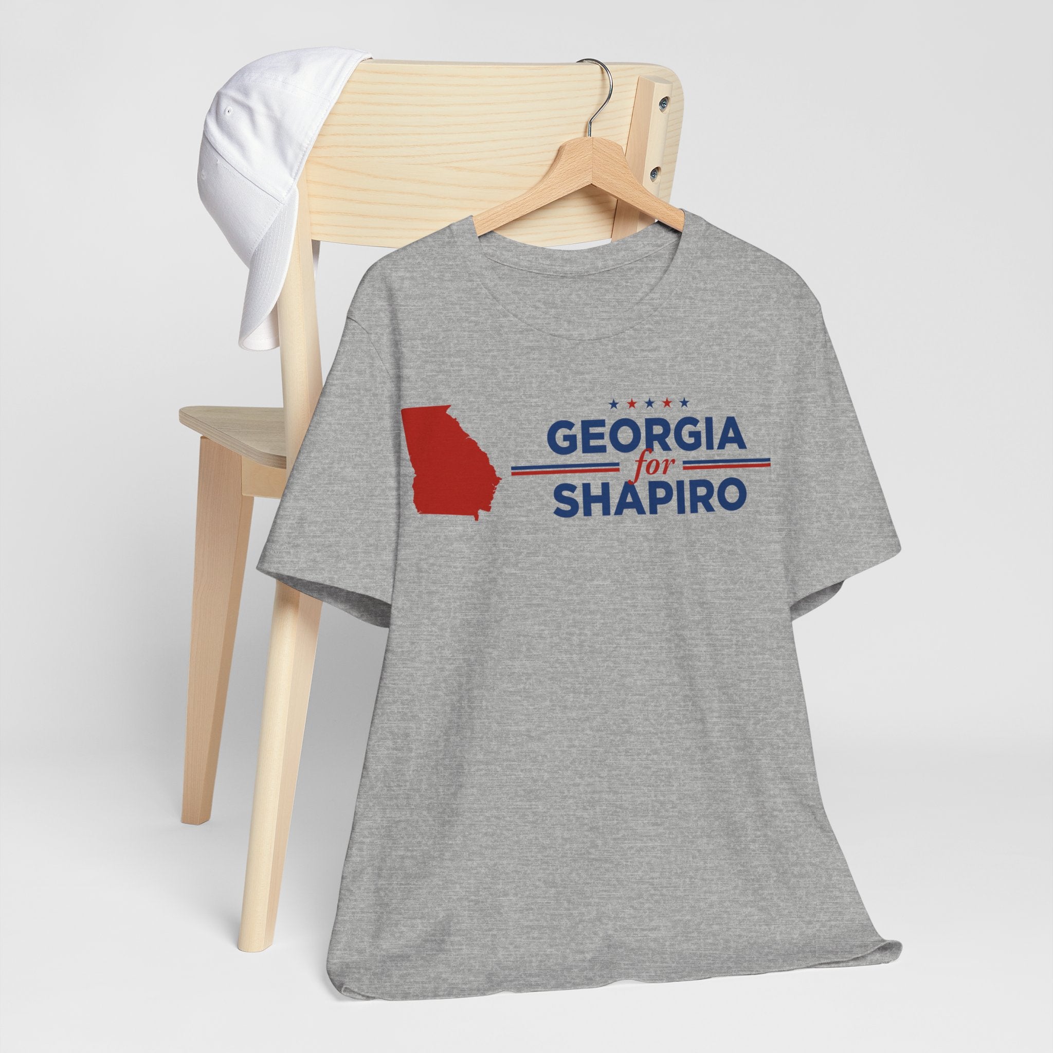 Georgia for Shapiro for President Campaign T-Shirt 2028