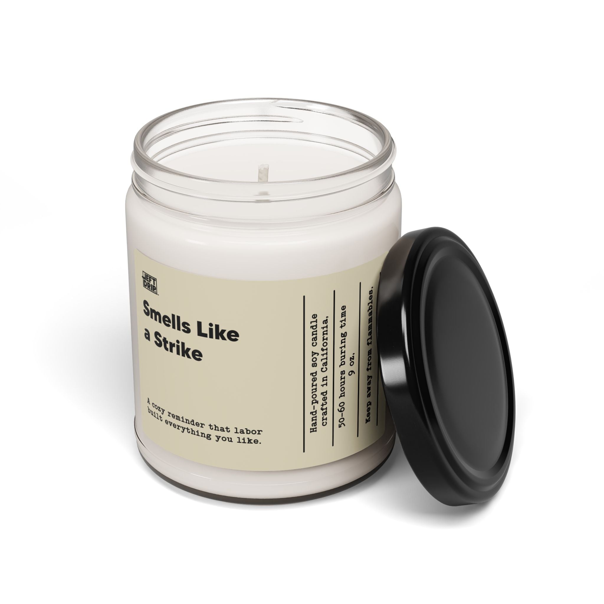 Smells Like a Strike – Hand-Poured Soy Candle (9 oz)