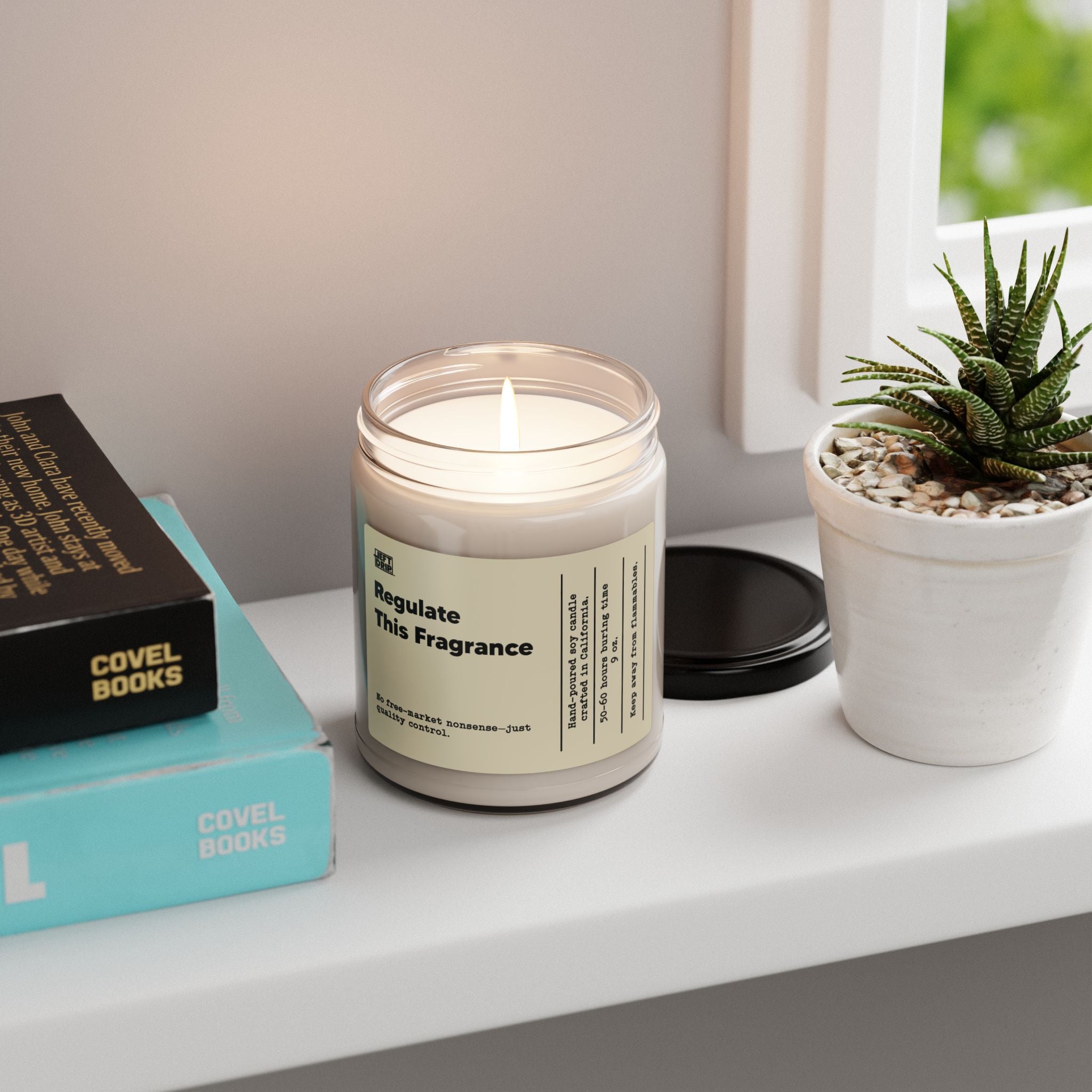 Regulate This Fragrance – Hand-Poured Soy Candle (9 oz)