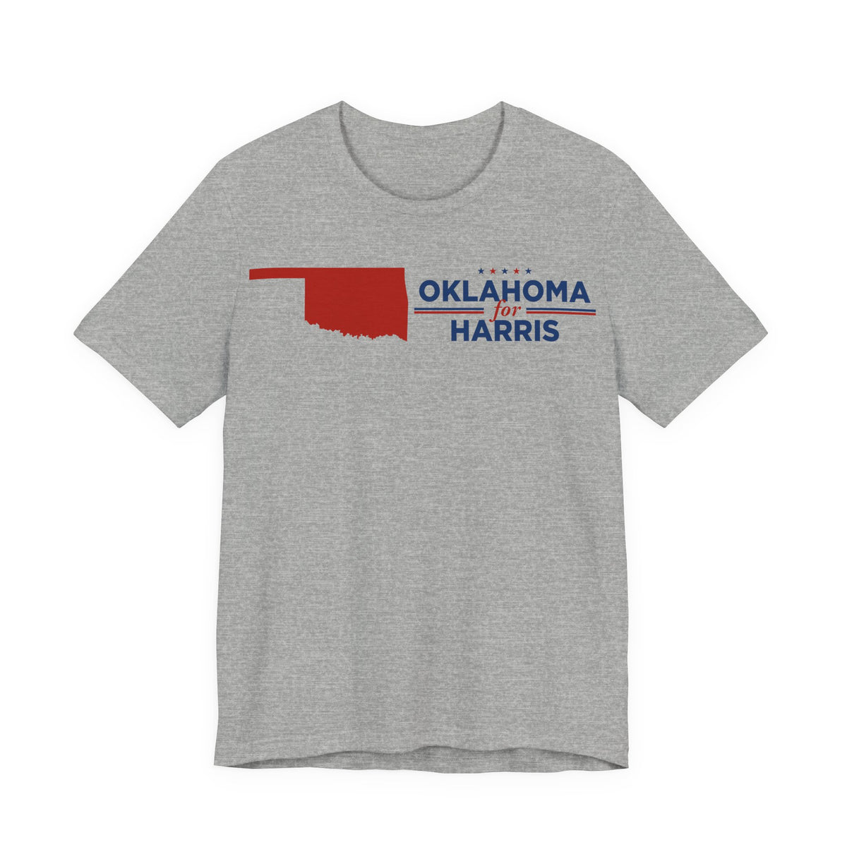 Oklahoma for Kamala Harris for President Campaign T-Shirt 2028