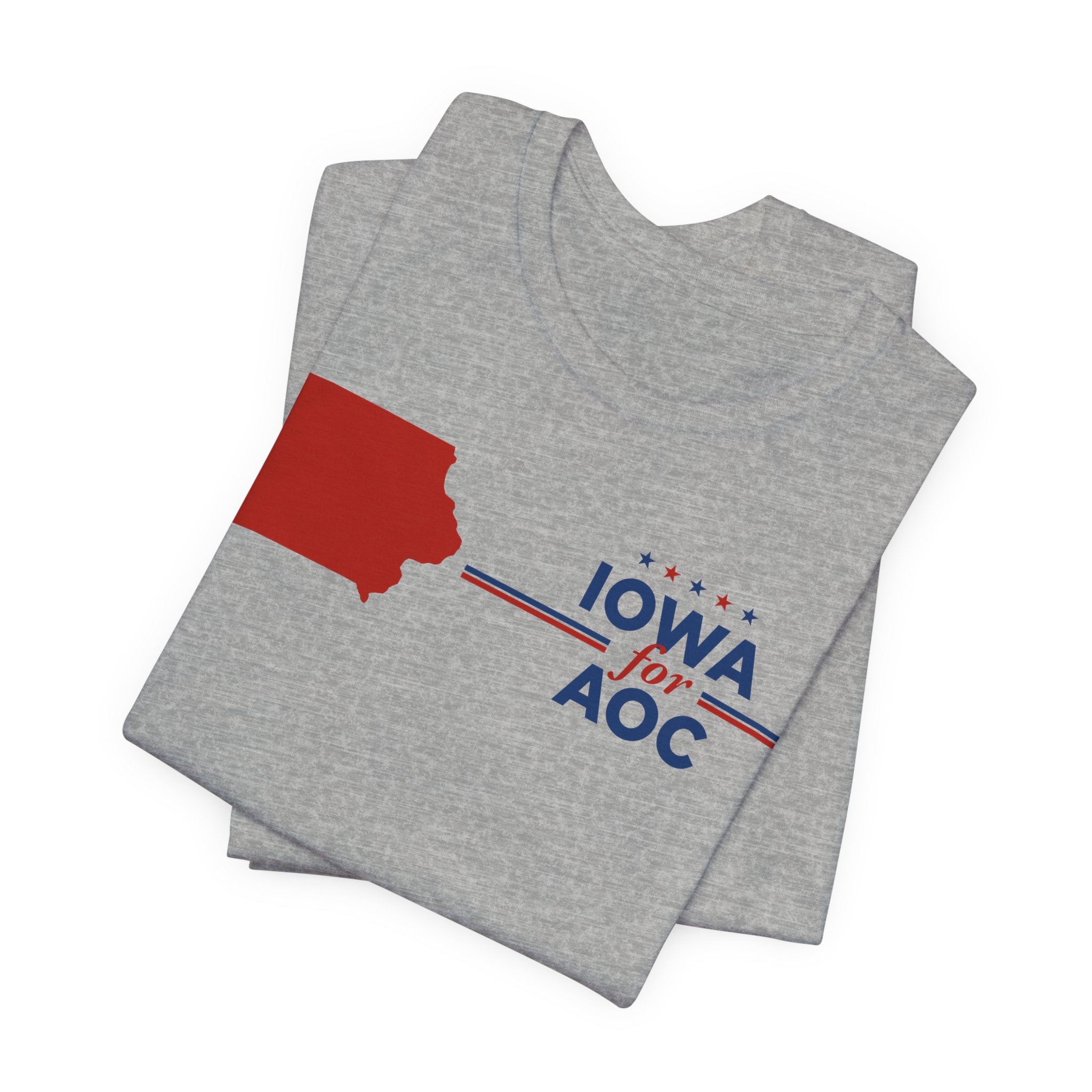Iowa for AOC for President Campaign T-Shirt 2028