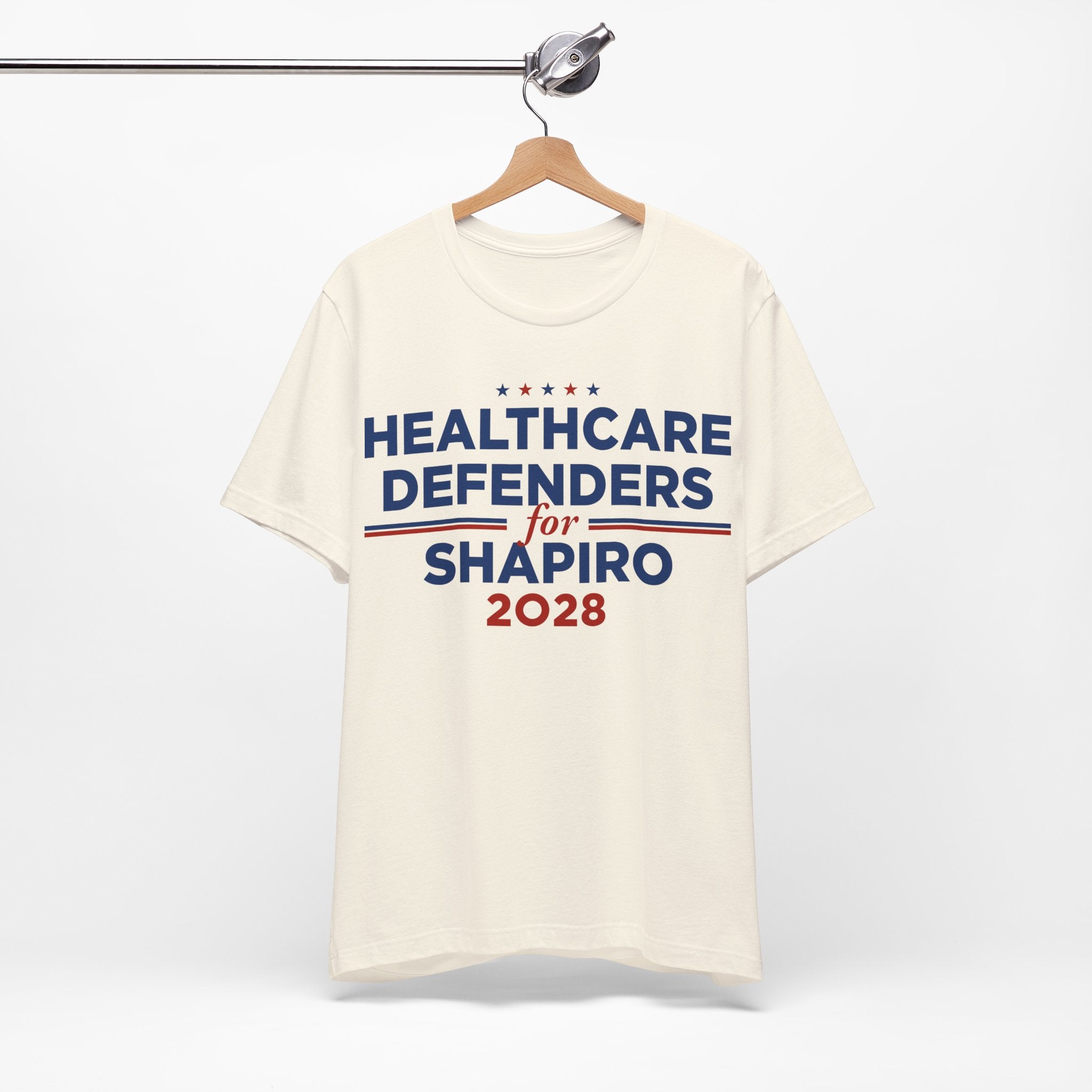 Healthcare Defenders for Josh Shapiro for President Campaign T-Shirt 2028