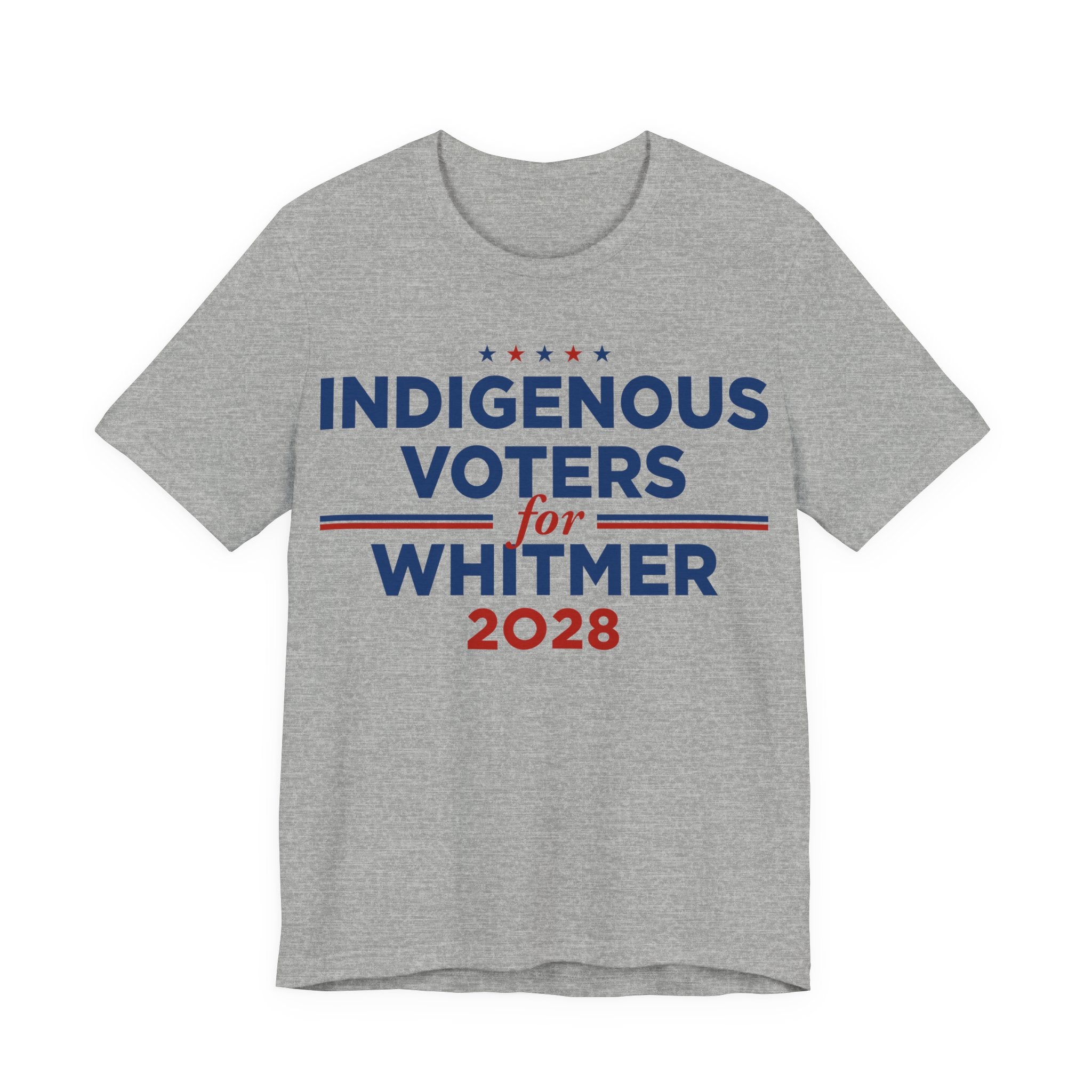 Indigenous Voters / Native Americans for Gretchen Whitmer for President Campaign T-Shirt 2028