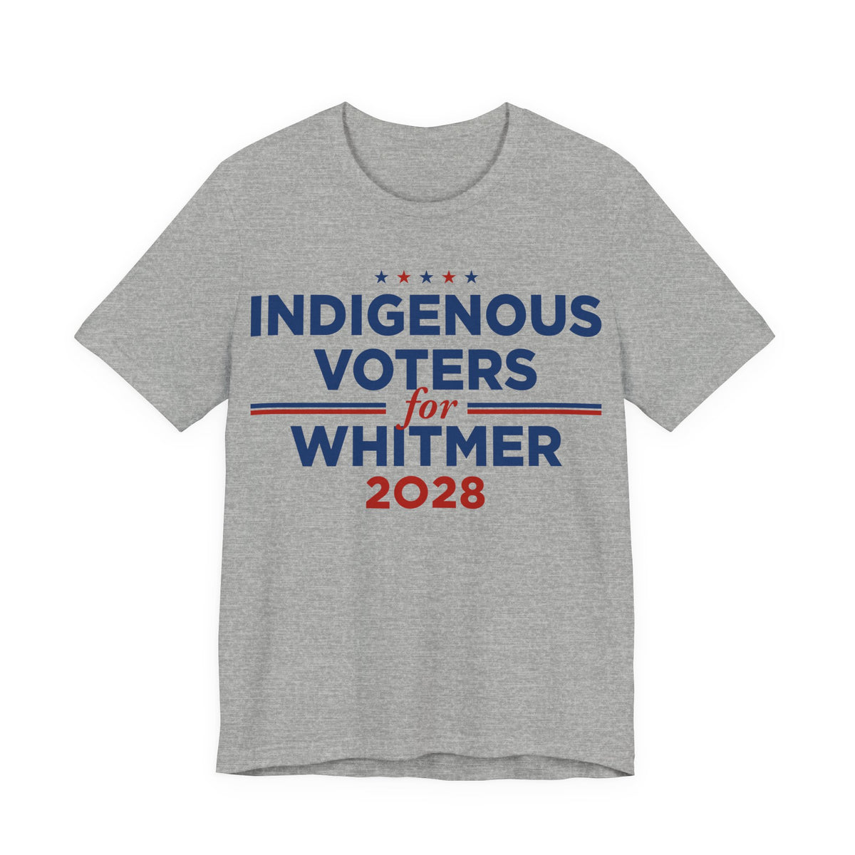 Indigenous Voters / Native Americans for Gretchen Whitmer for President Campaign T-Shirt 2028