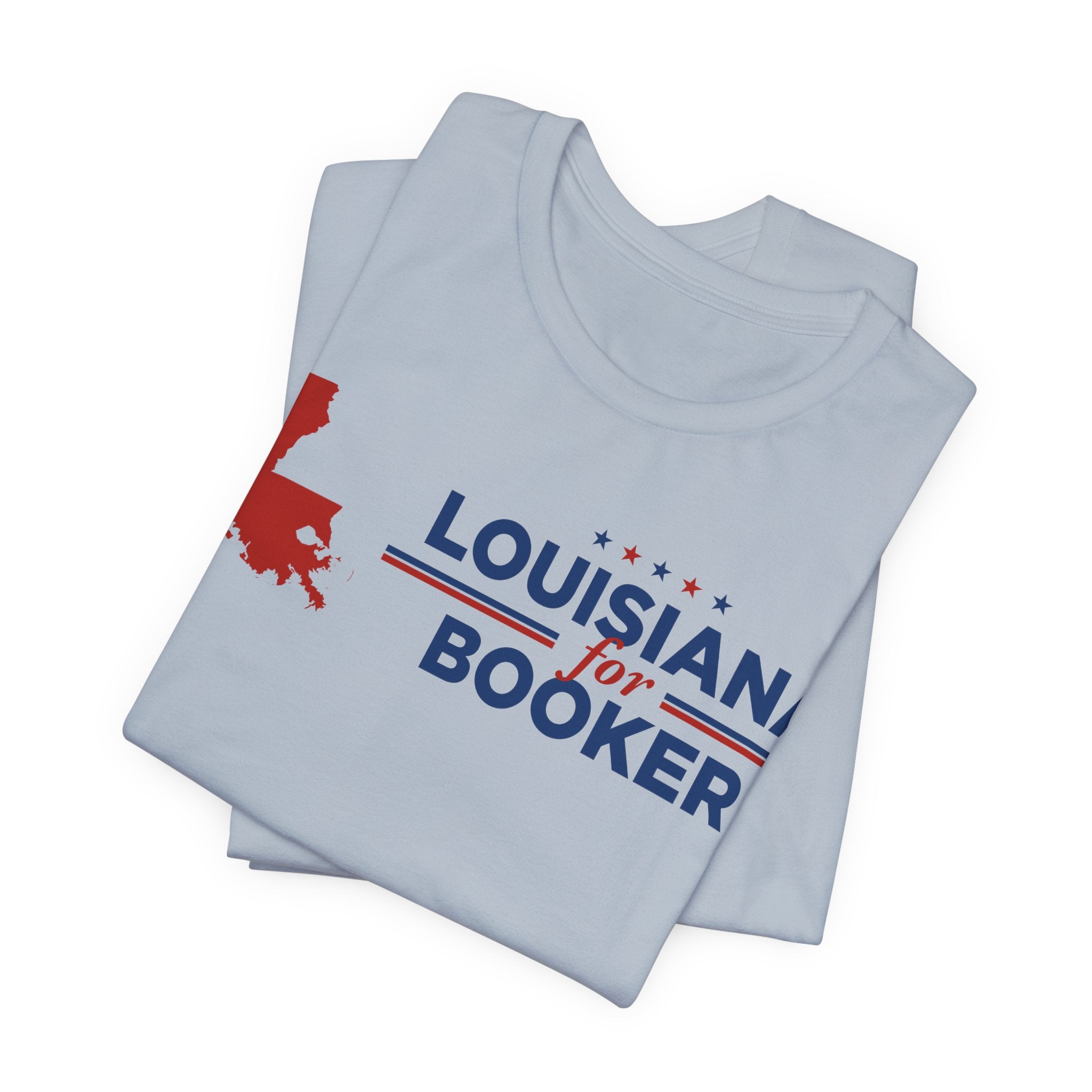 Louisiana for Cory Booker for President Campaign T-Shirt 2028