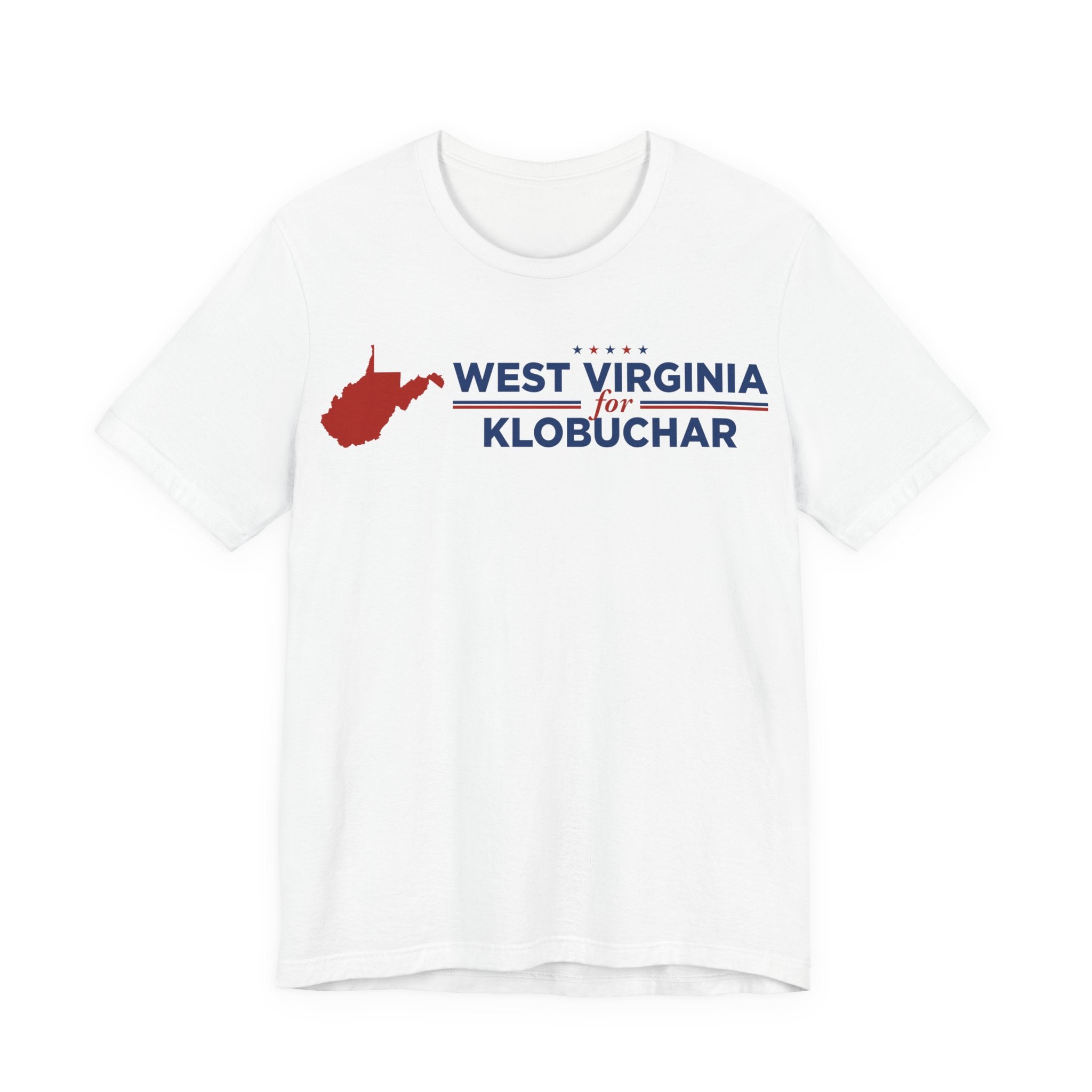 West Virginia for Amy Klobuchar for President Campaign T-Shirt 2028