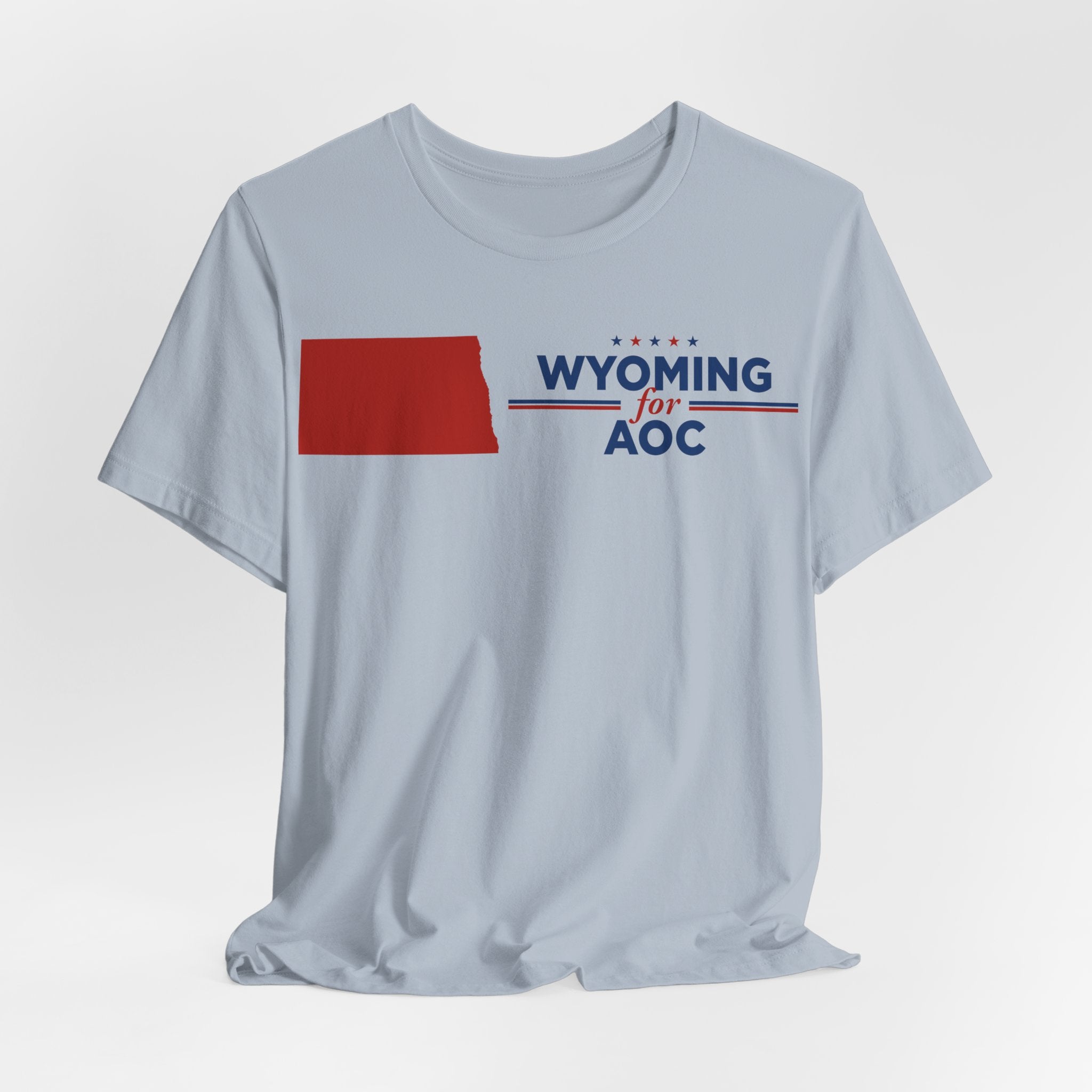 Wyoming for AOC for President Campaign T-Shirt 2028