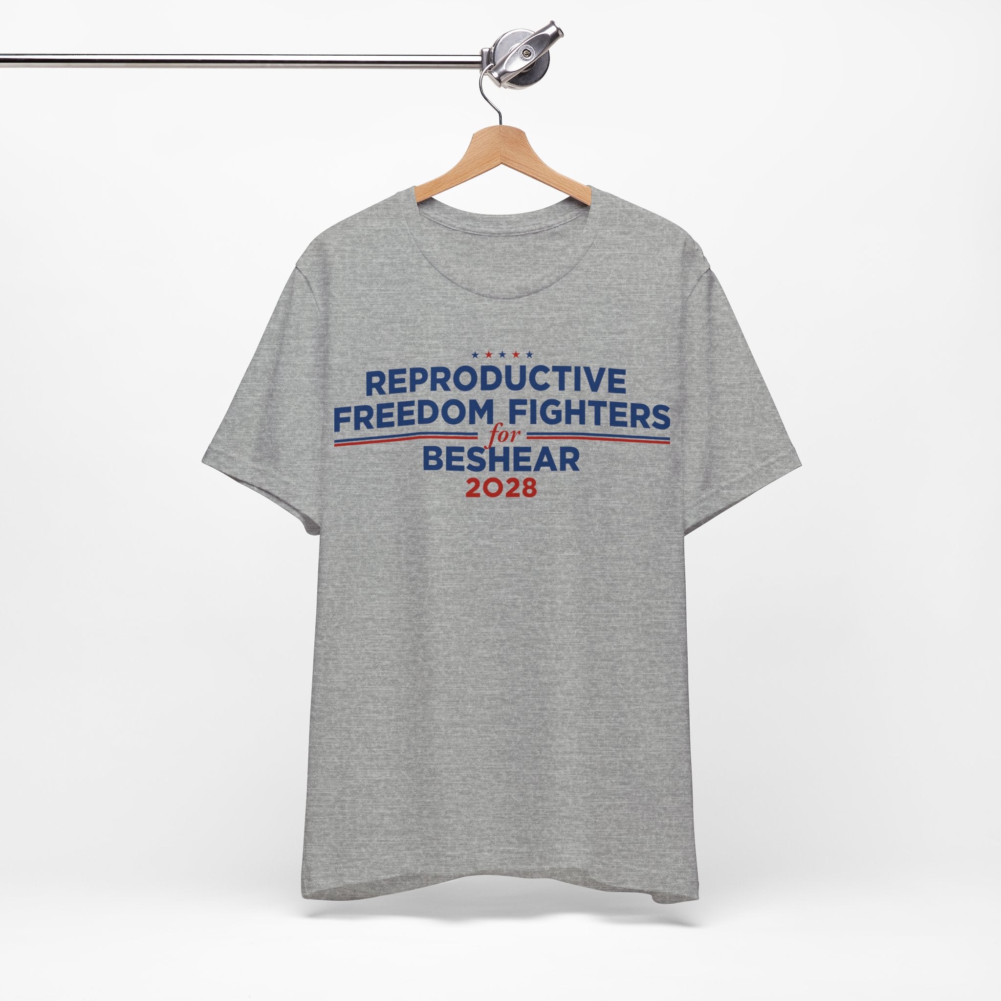 Reproductive Freedom Fighters for Andy Beshear for President Campaign T-Shirt 2028