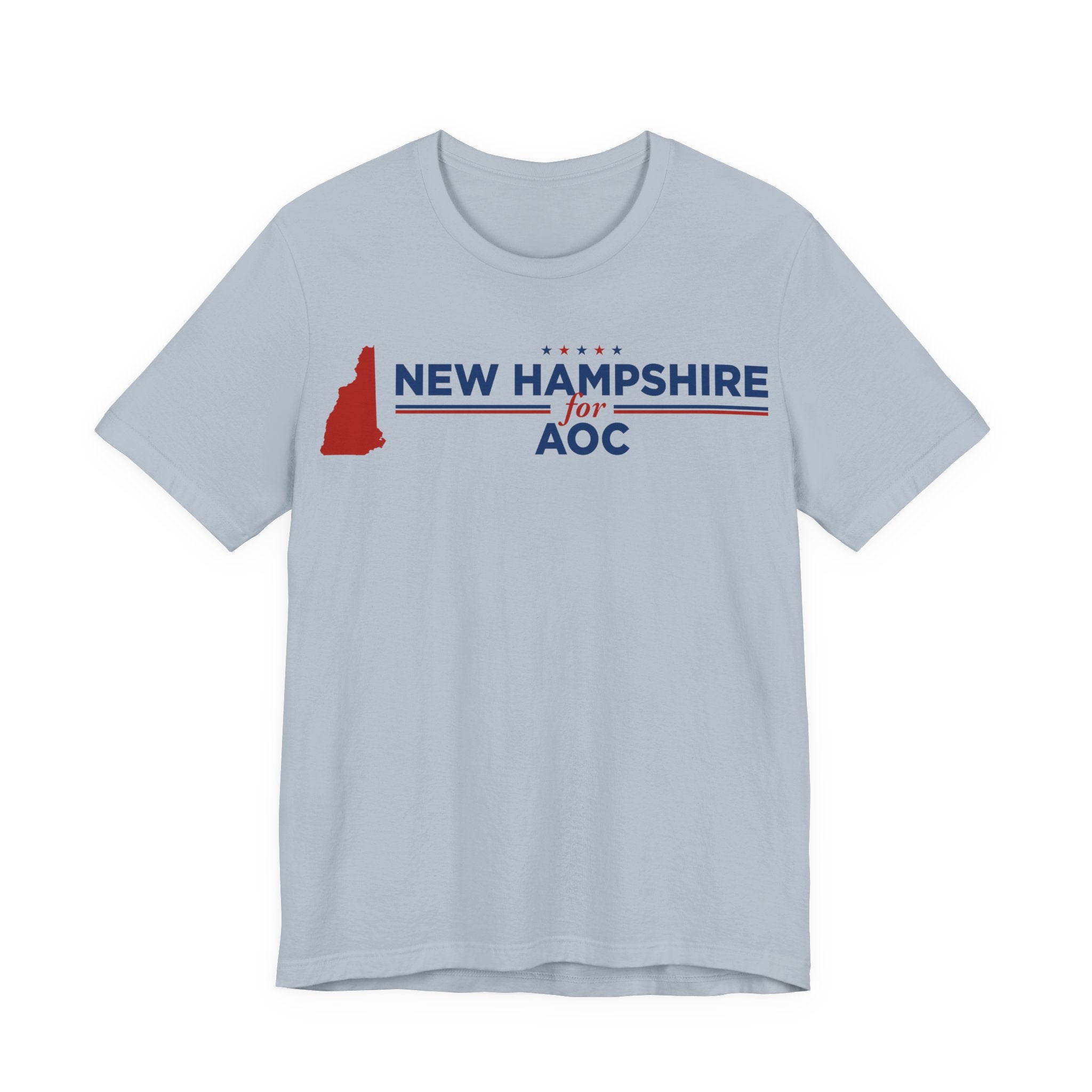 New Hampshire for AOC for President Campaign T-Shirt 2028