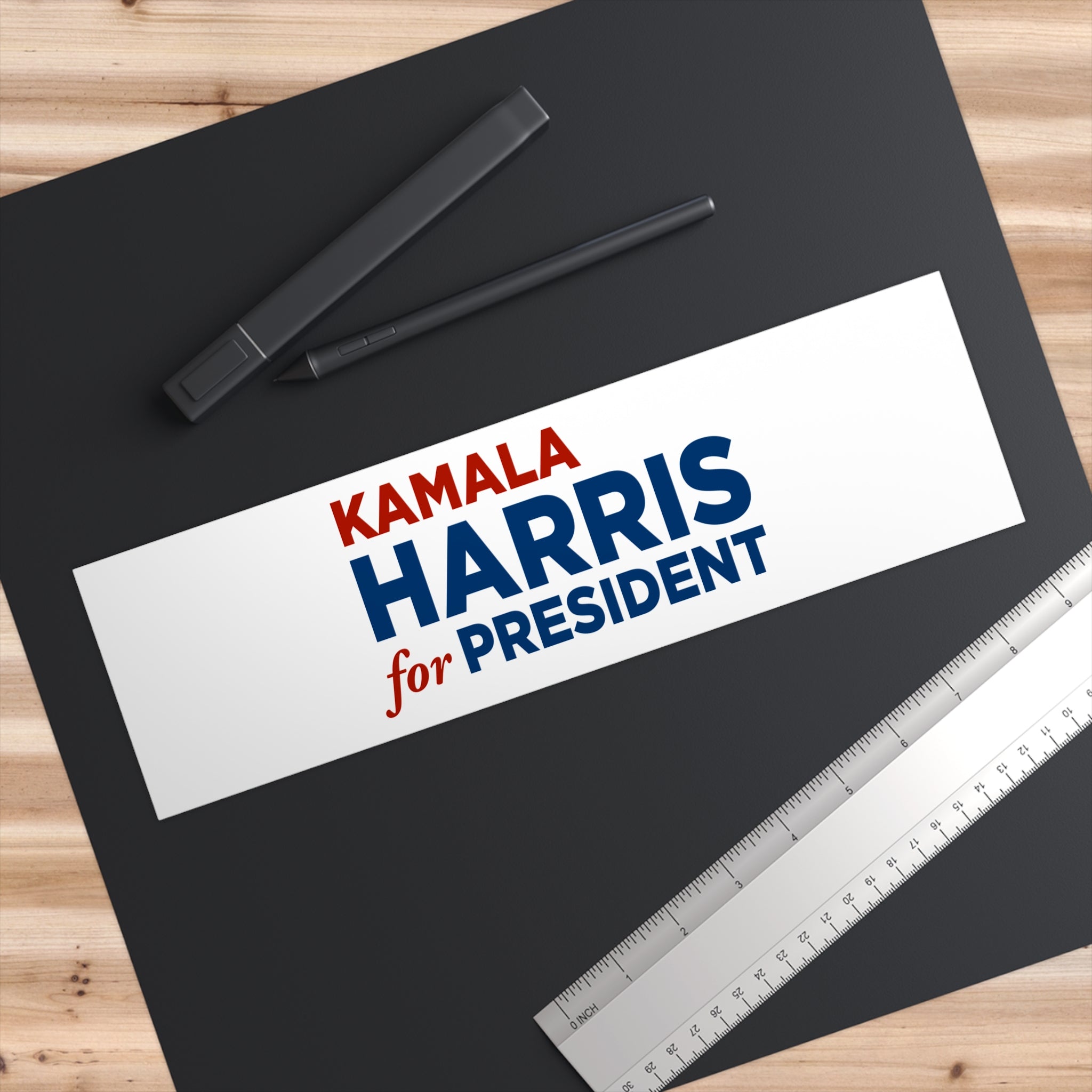 Kamala Harris for President Bumper Sticker — Political Campaign Sticker
