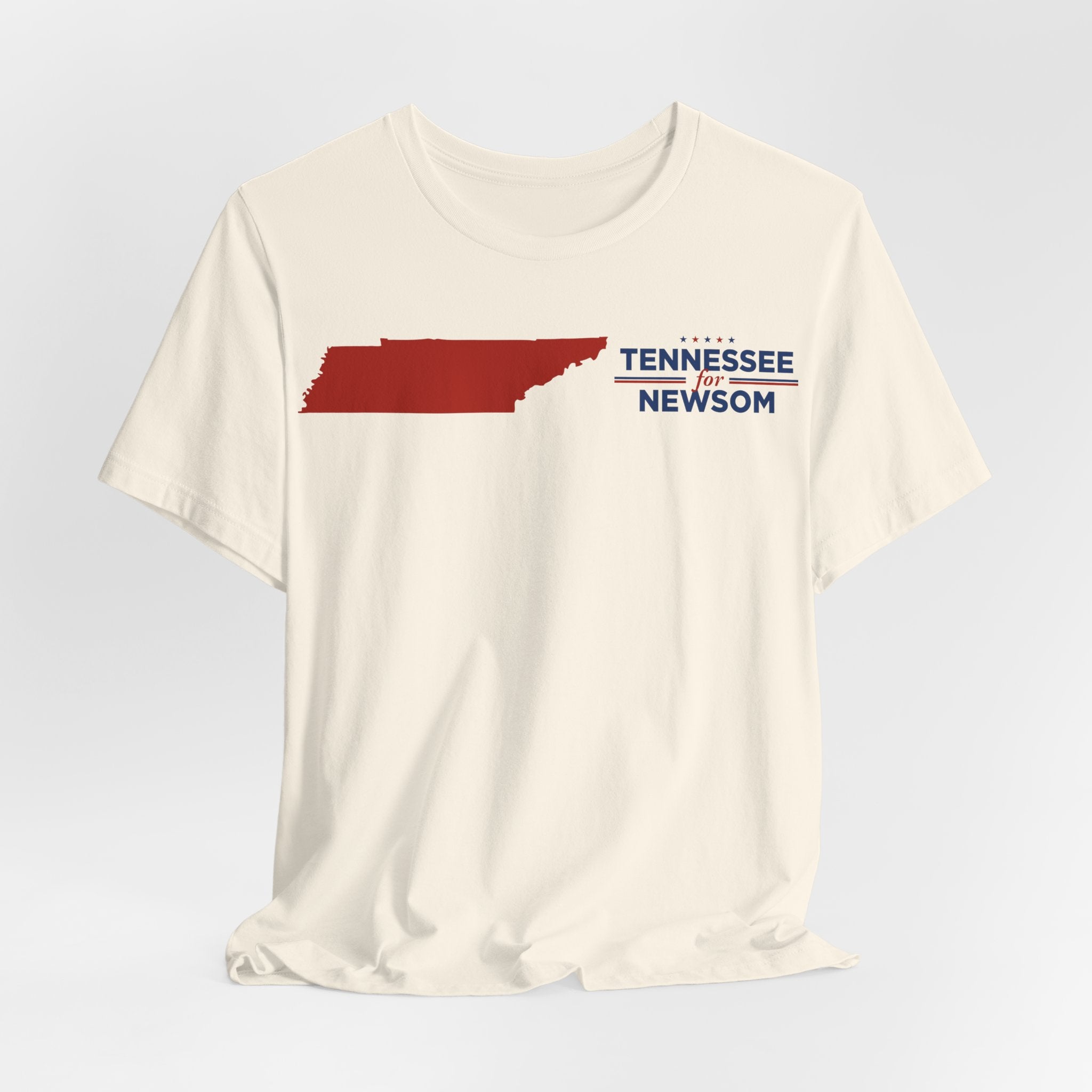 Tennessee for Gavin Newsom for President Campaign T-Shirt 2028