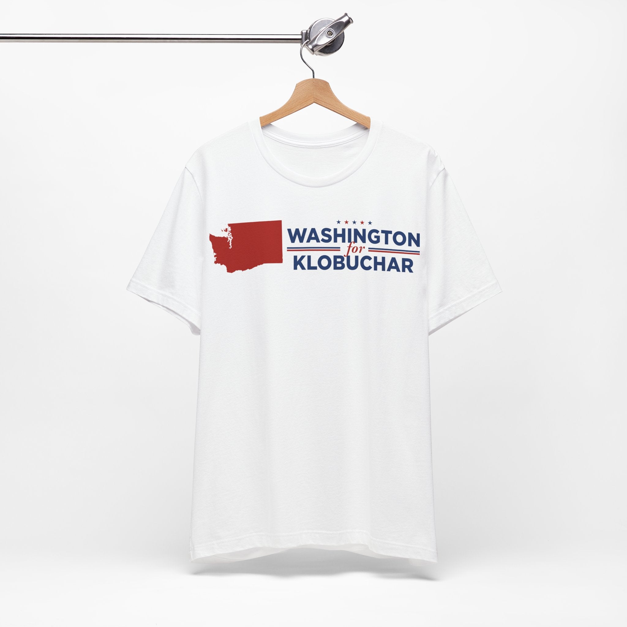 Washington for Amy Klobuchar for President Campaign T-Shirt 2028
