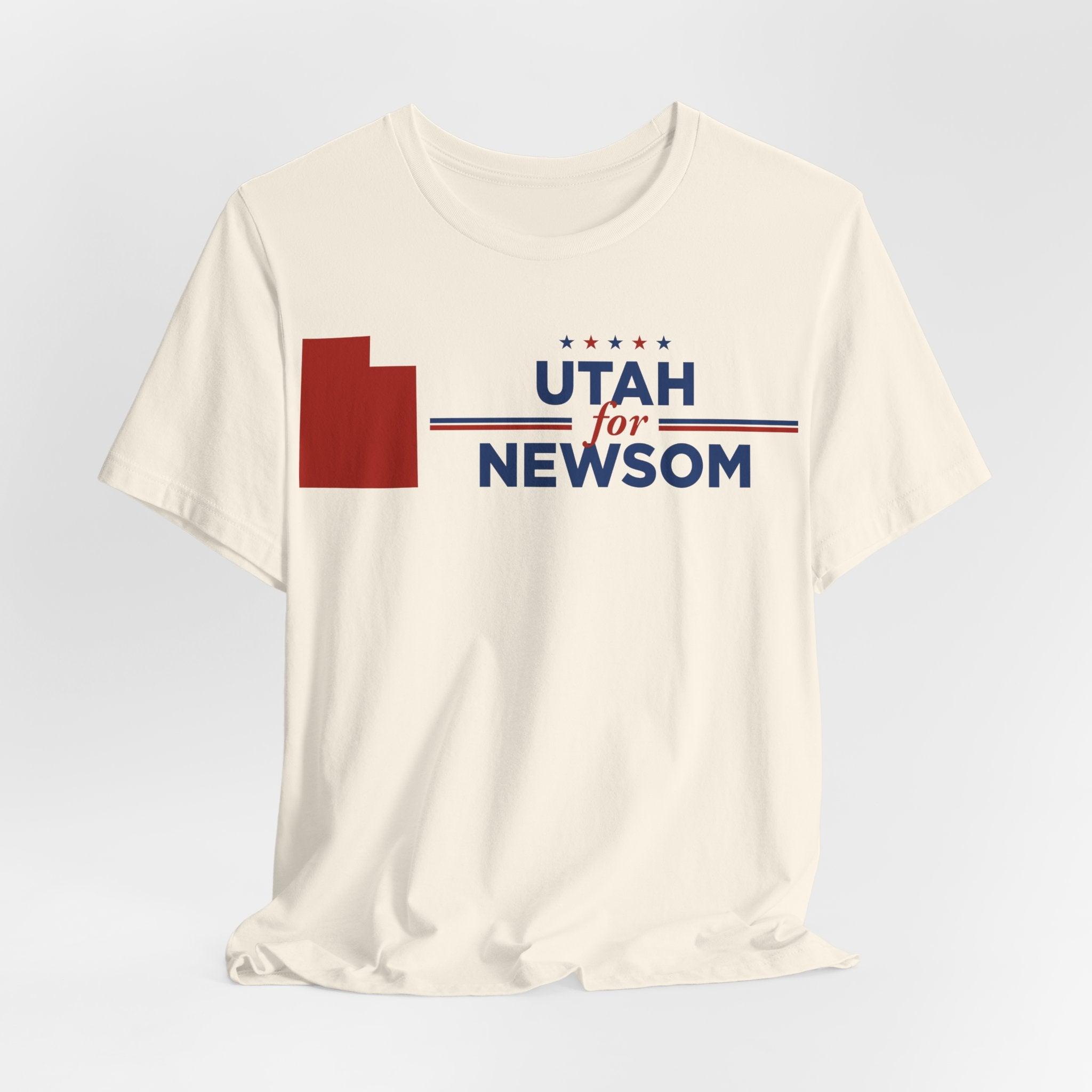 Utah for Gavin Newsom for President Campaign T-Shirt 2028