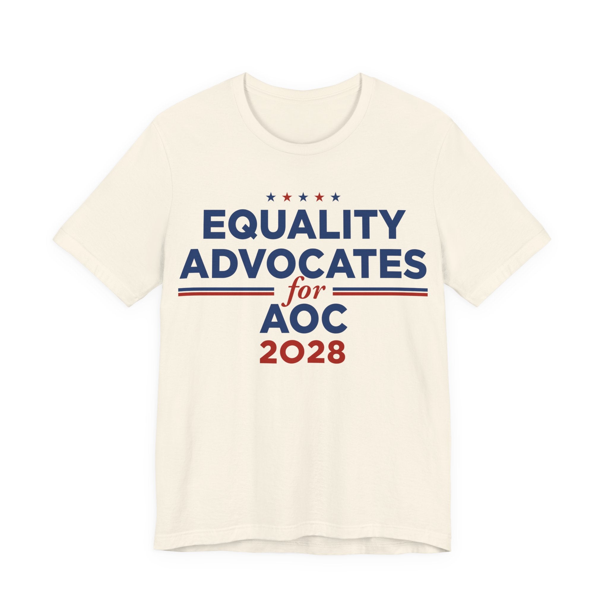 Equality Advocates for AOC for President Campaign T-Shirt 2028