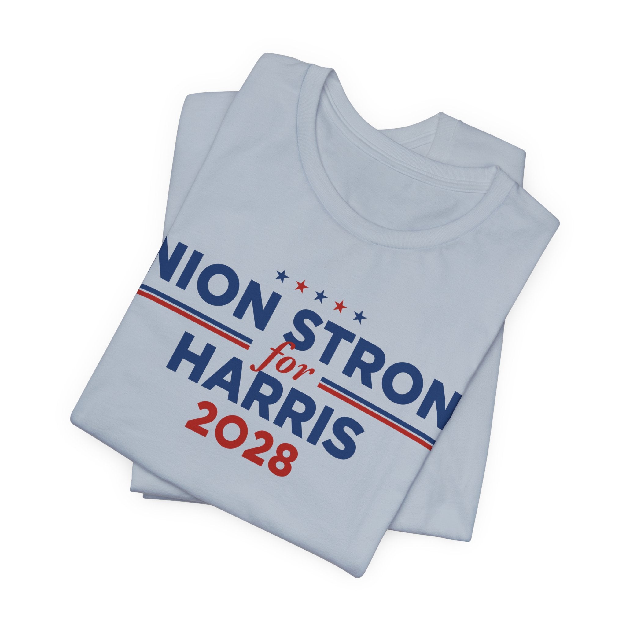 Union Strong for Kamala Harris for President Campaign T-Shirt 2028