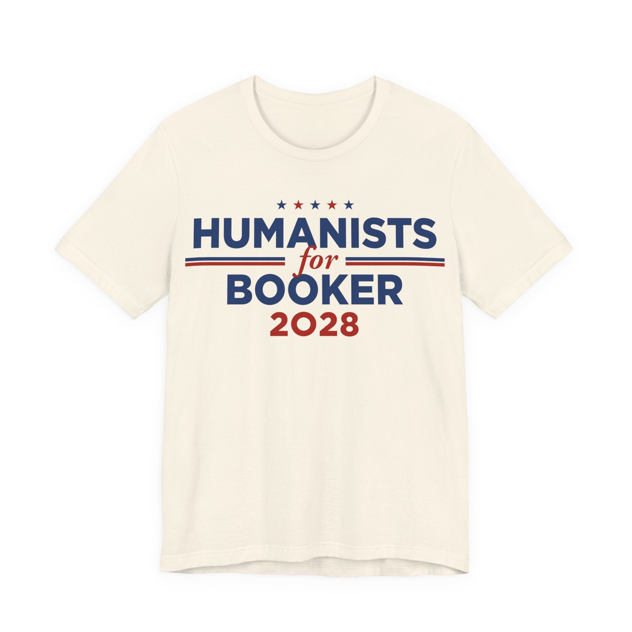 Humanists for Cory Booker for President Campaign T-Shirt 2028