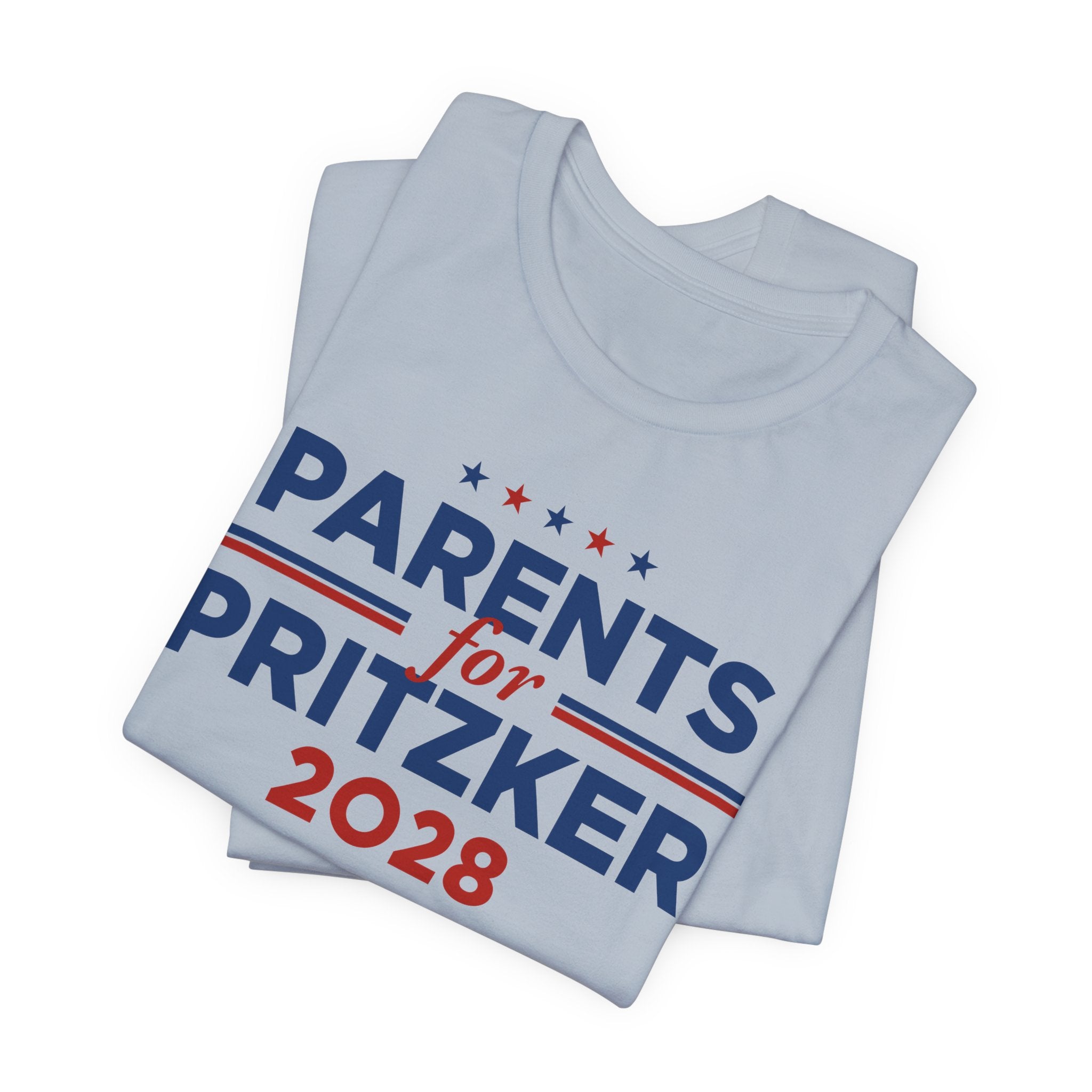 Parents for J.B. Pritzker for President Campaign T-Shirt 2028
