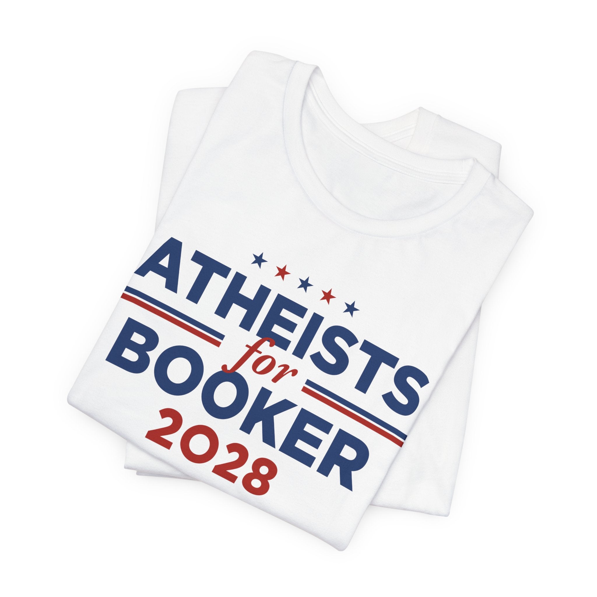 Atheists for Cory Booker for President Campaign T-Shirt 2028