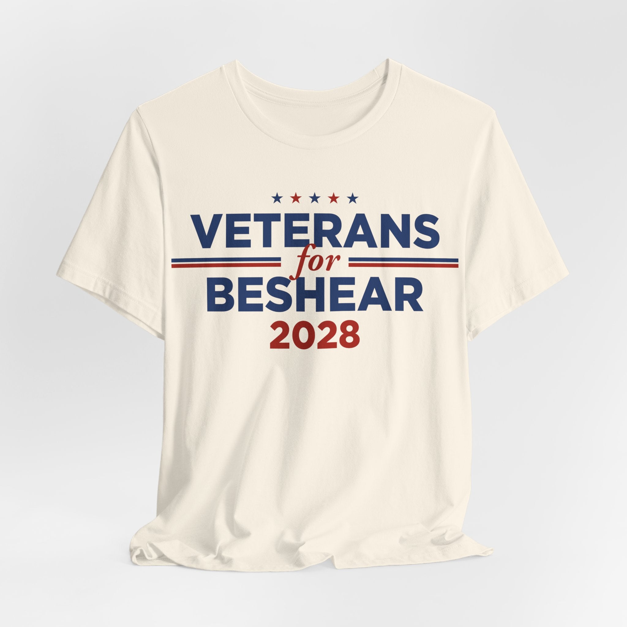 Veterans for Andy Beshear for President Campaign T-Shirt 2028