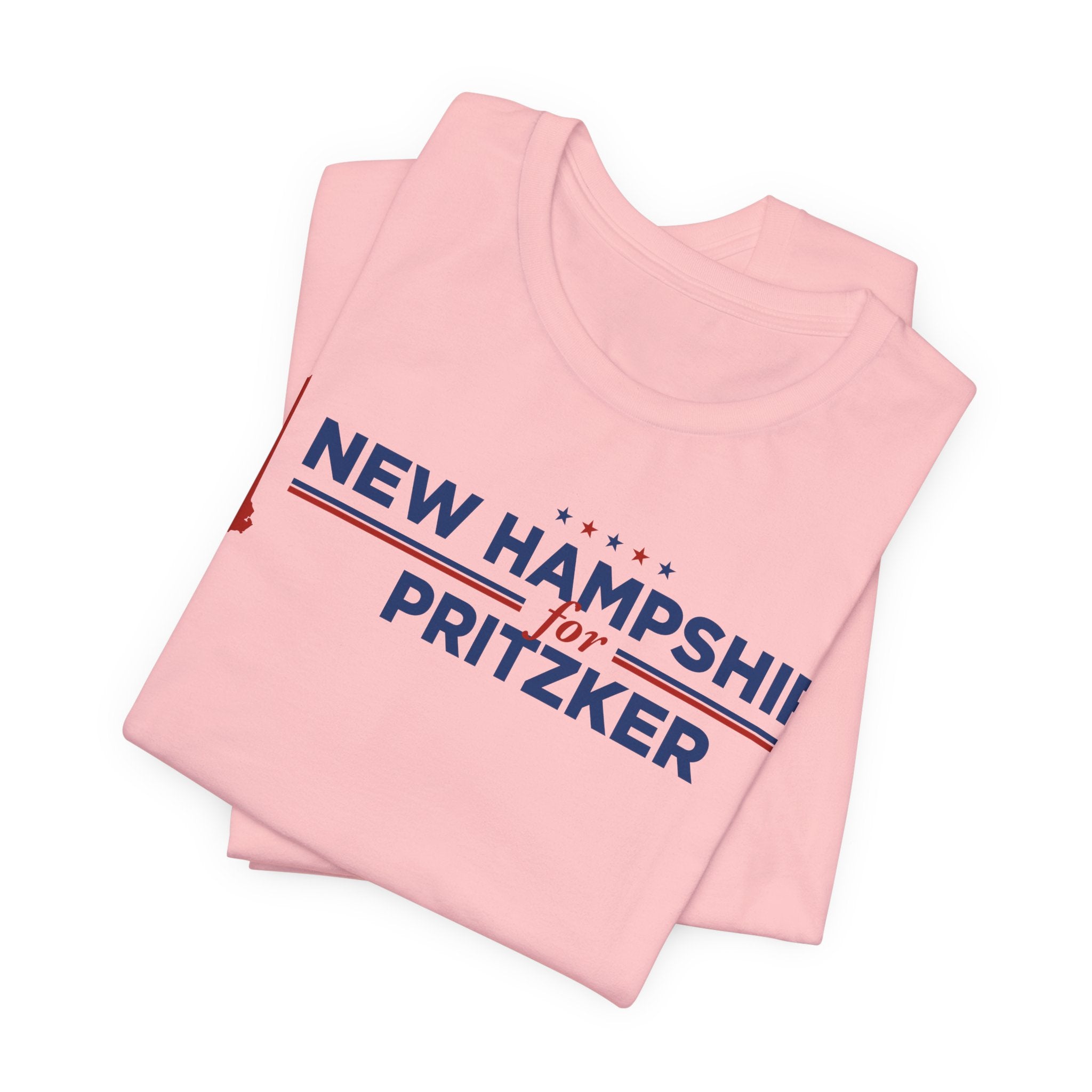 New Hampshire for J.B. Pritzker for President Campaign T-Shirt 2028