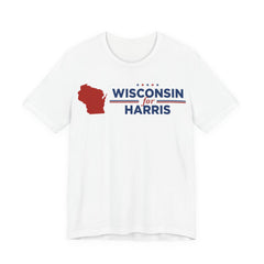 Wisconsin for Kamala Harris for President Campaign T-Shirt 2028