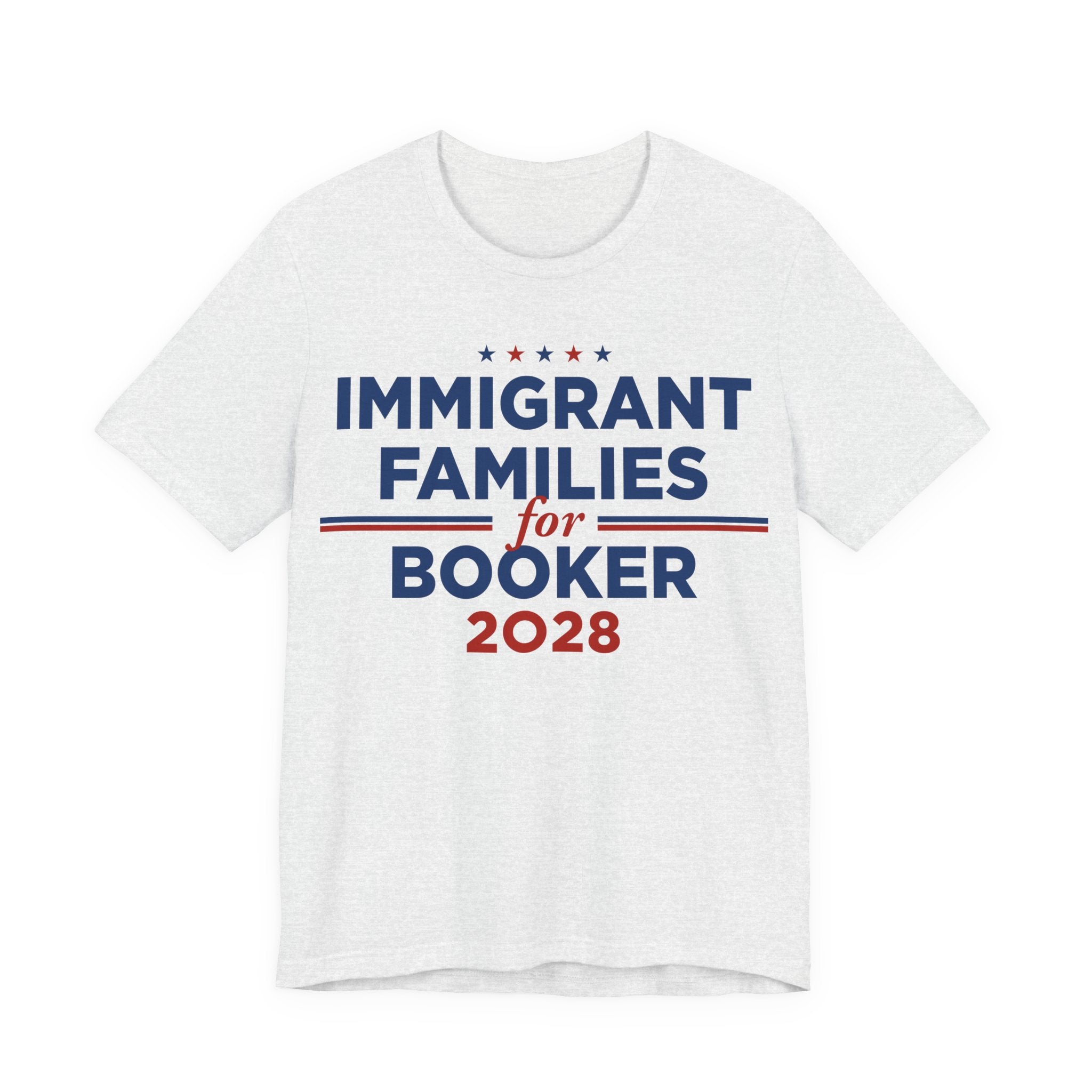 Immigrant Families for Cory Booker for President Campaign T-Shirt 2028