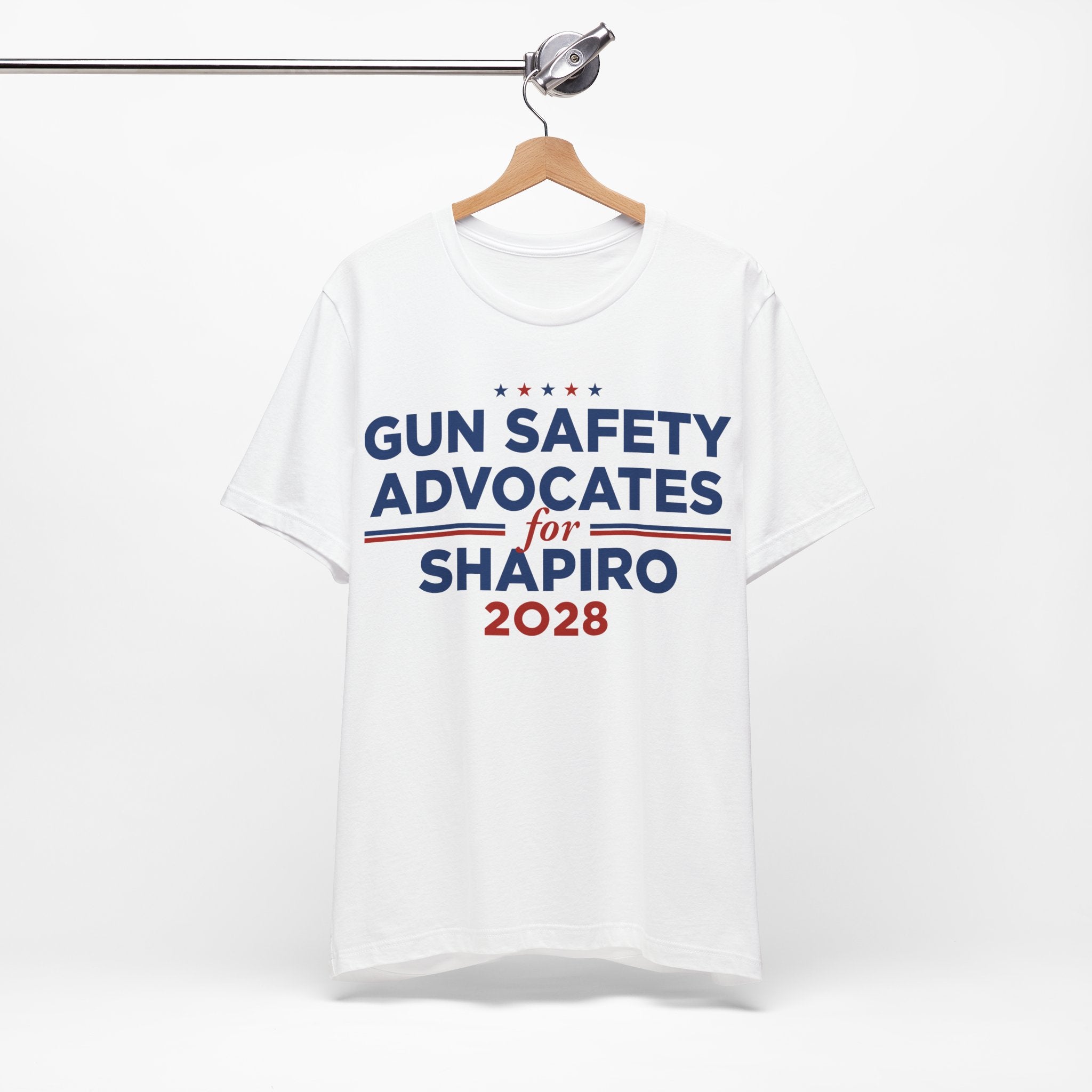 Gun Safety Advocates for Josh Shapiro for President Campaign T-Shirt 2028