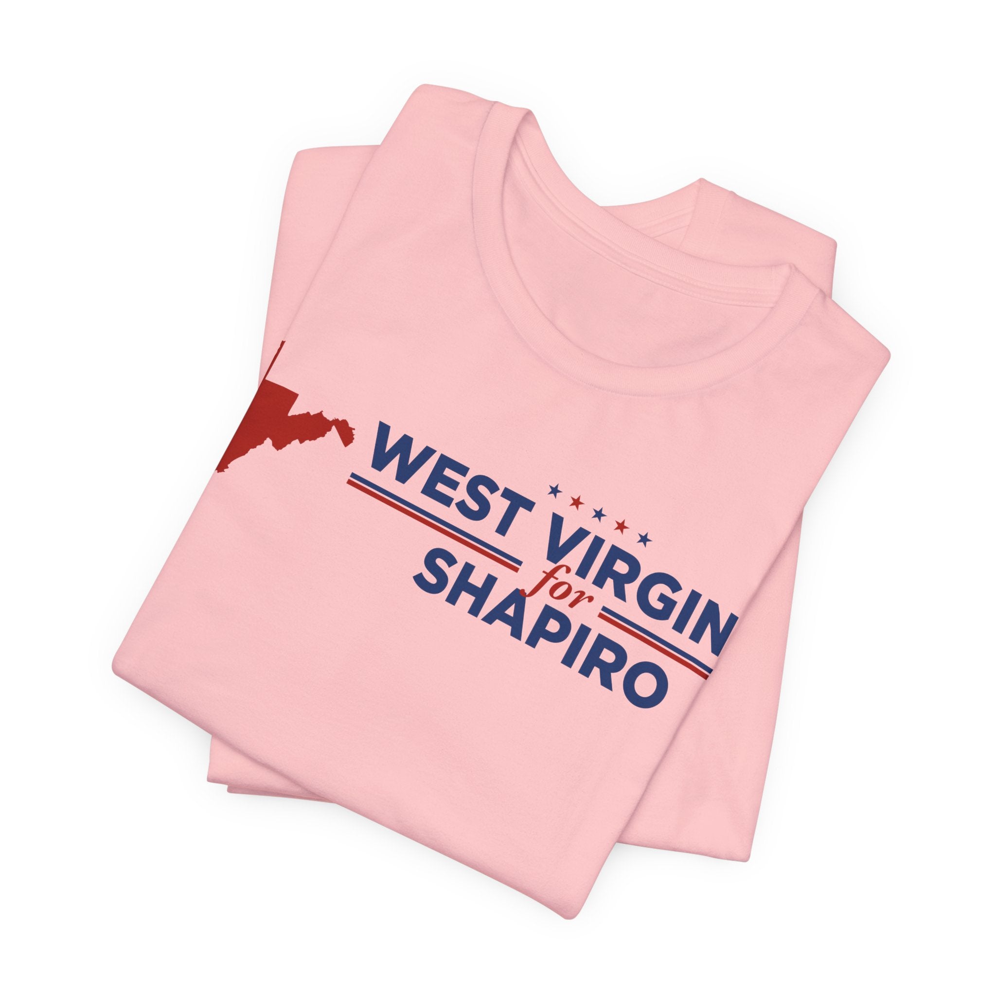 West Virginia for Josh Shapiro for President Campaign T-Shirt 2028